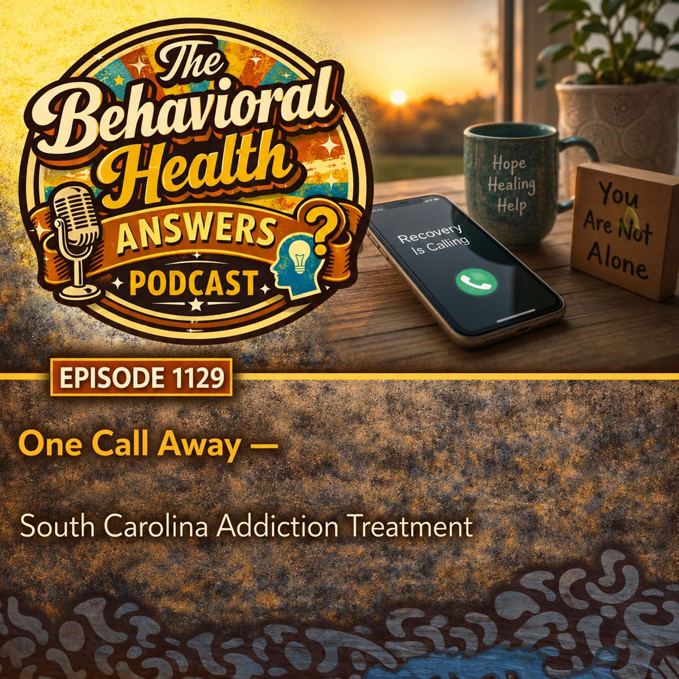 Episode 1129: One Call Away | South Carolina Addiction Treatment episode artwork