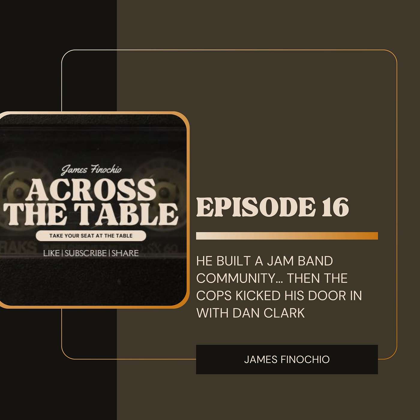 16. He Built a Jam Band Community… Then the Cops Kicked His Door In (Dan Klock, Mysterytrain) episode artwork
