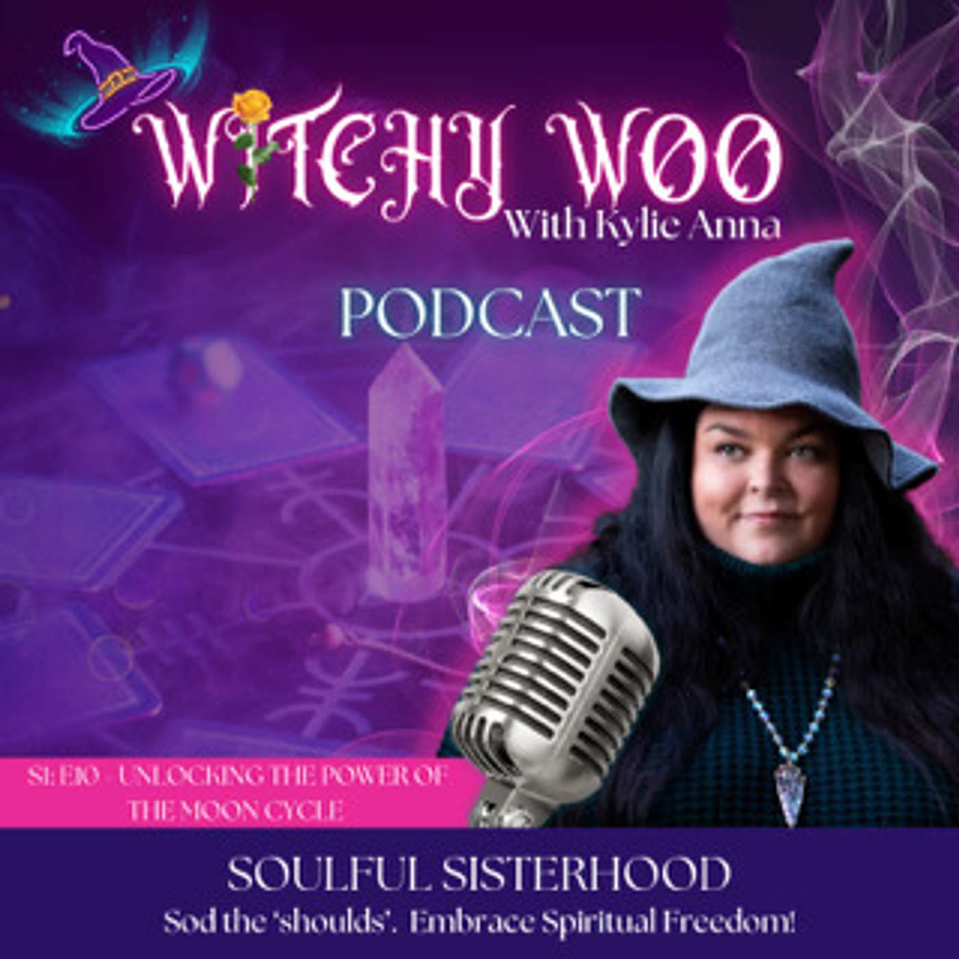 S1: E10 - The Power of the Moon: Healing, Growth & Manifesting your Dream Life! episode artwork