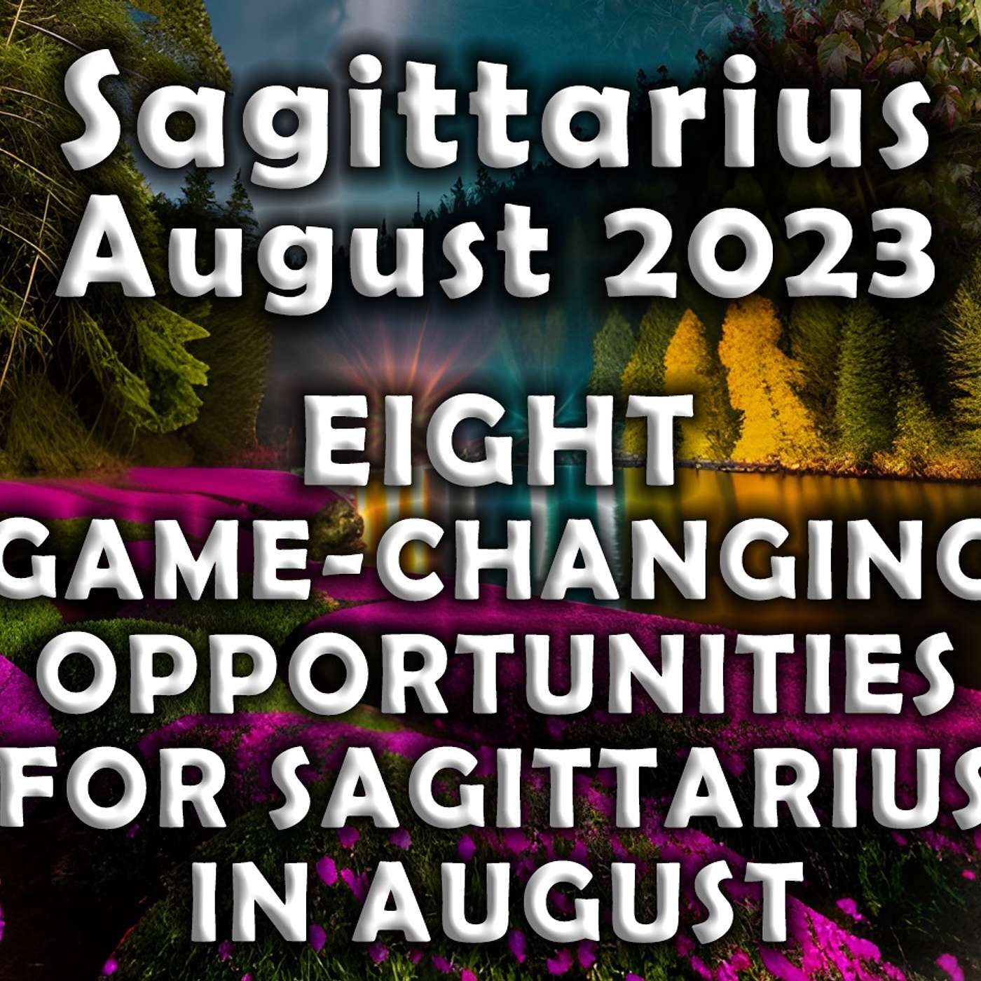 Sagittarius August 2023 EIGHT GAME-CHANGING OPPORTUNITIES for SAGGIE's in AUGUST Astrology Horoscope