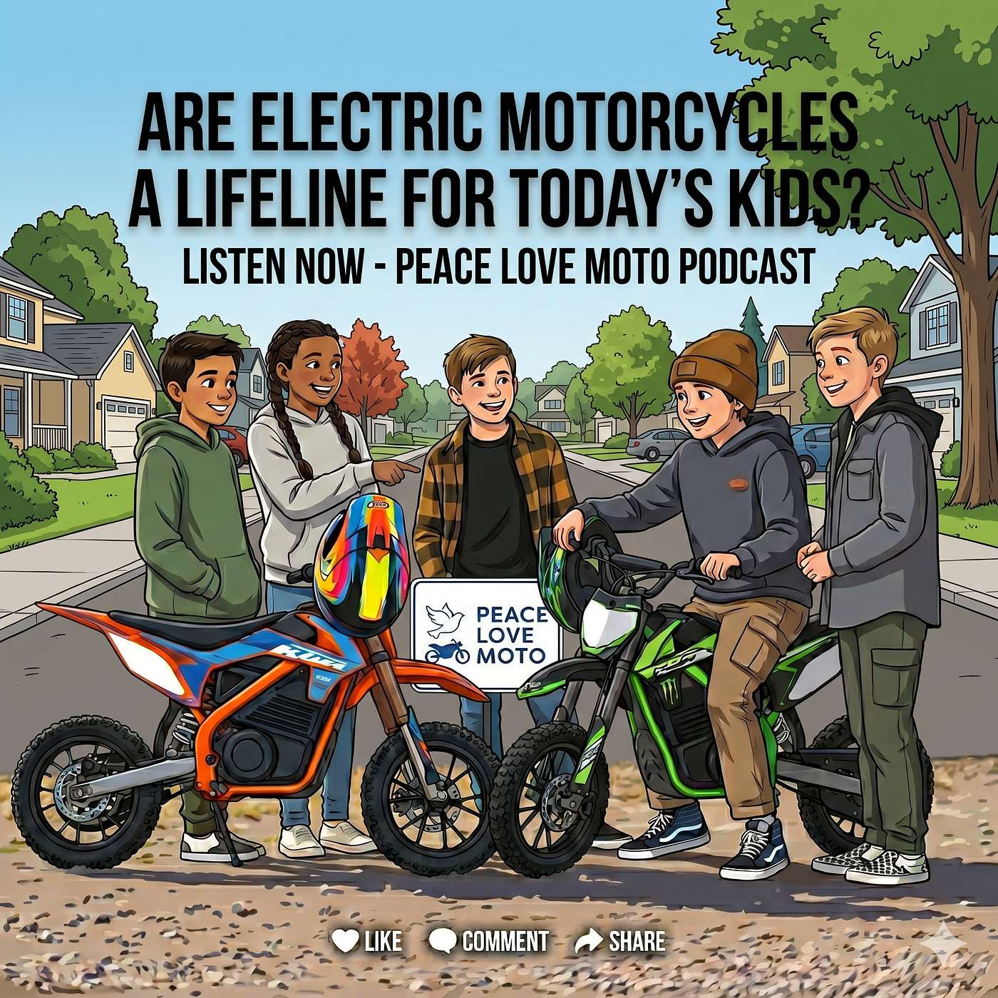 Are Electric Motorcycles a Lifeline for Today's Kids? episode artwork