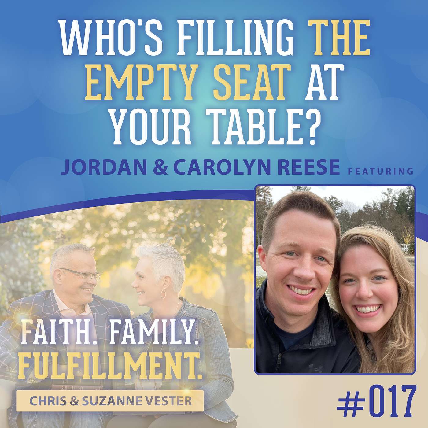 Faith. Family. Fulfillment.