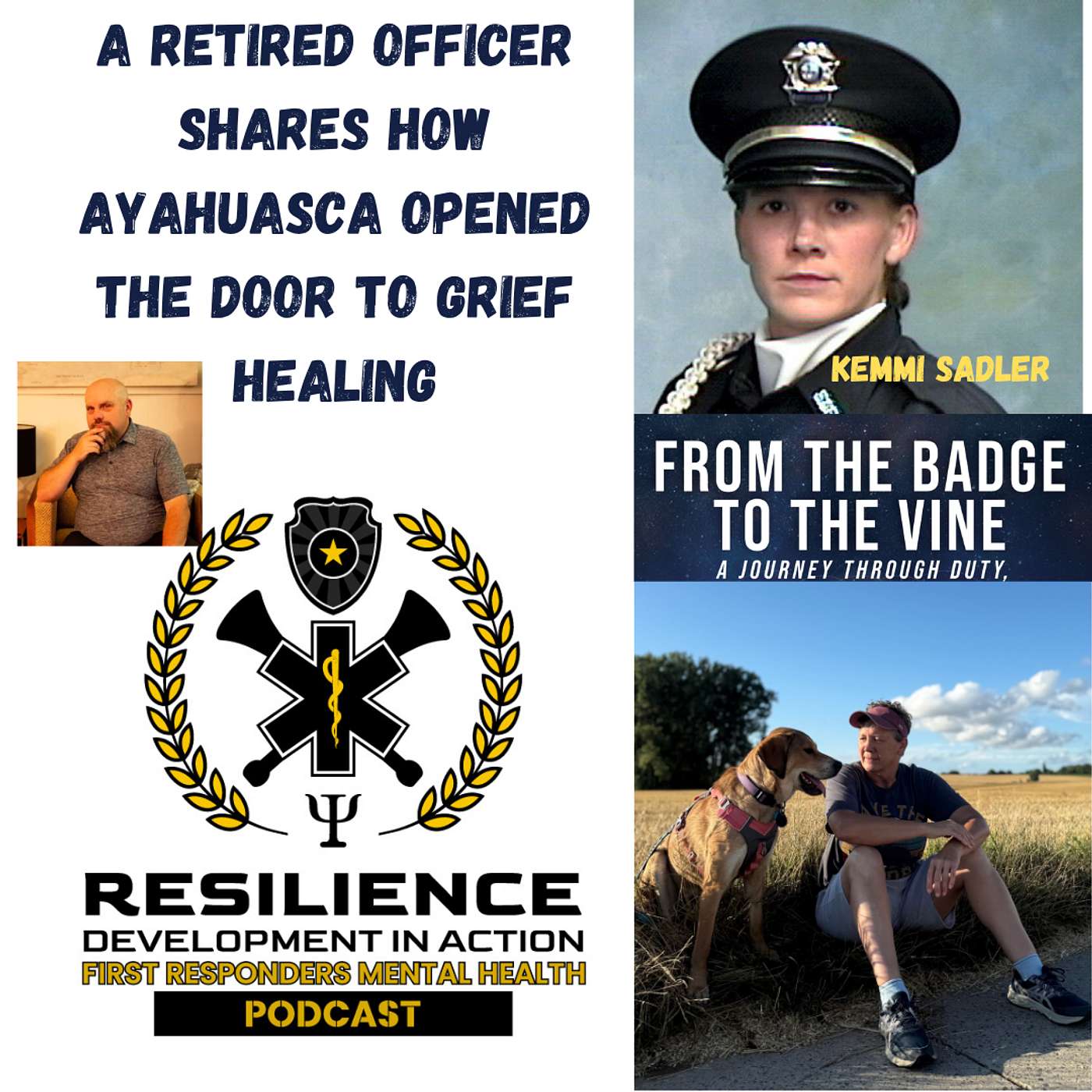 A Retired Officer Shares How Ayahuasca Opened The Door To Grief Healing episode artwork