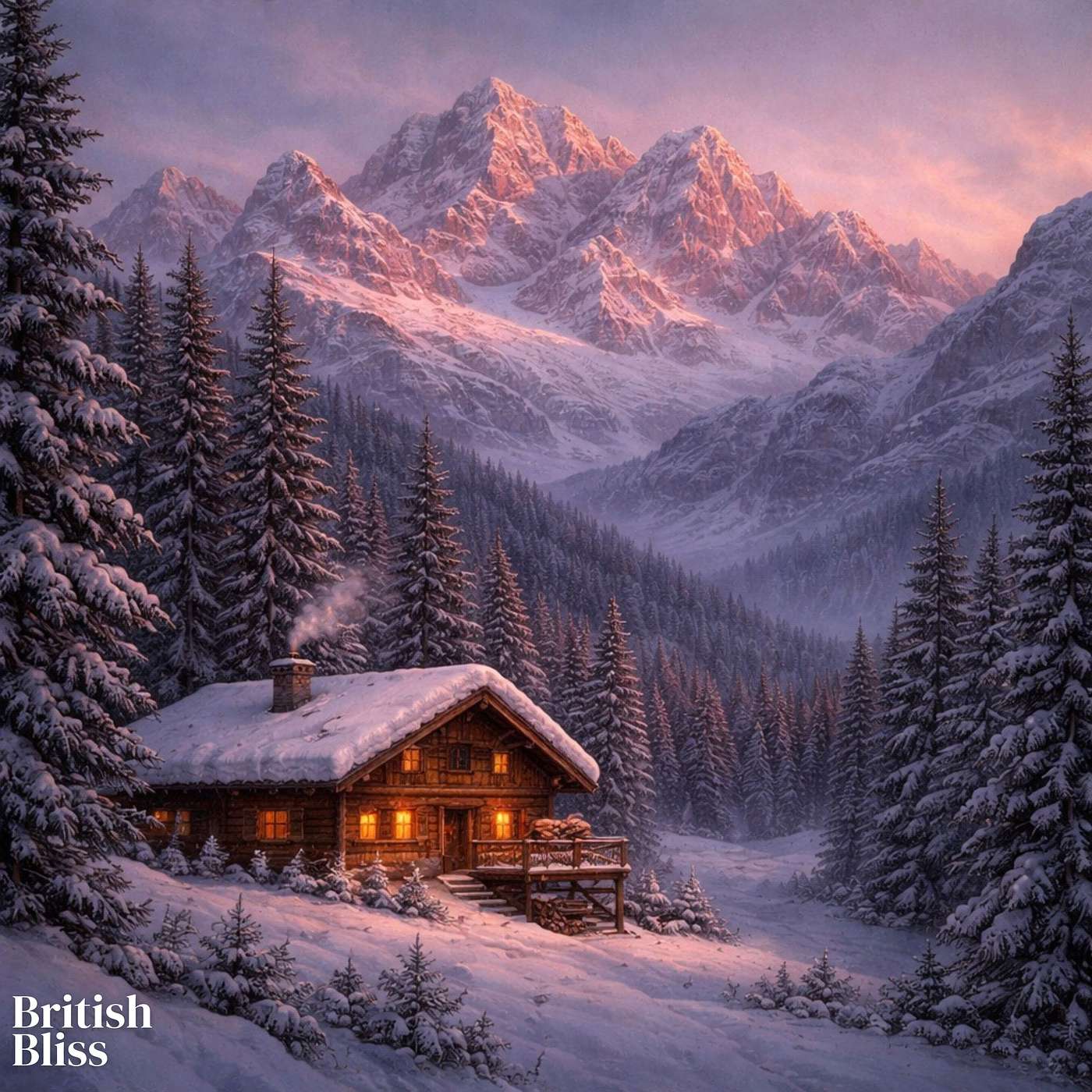 The Alpenglow of Ampezzo: Bedtime Story For Adults (Soothing British Male Voice)