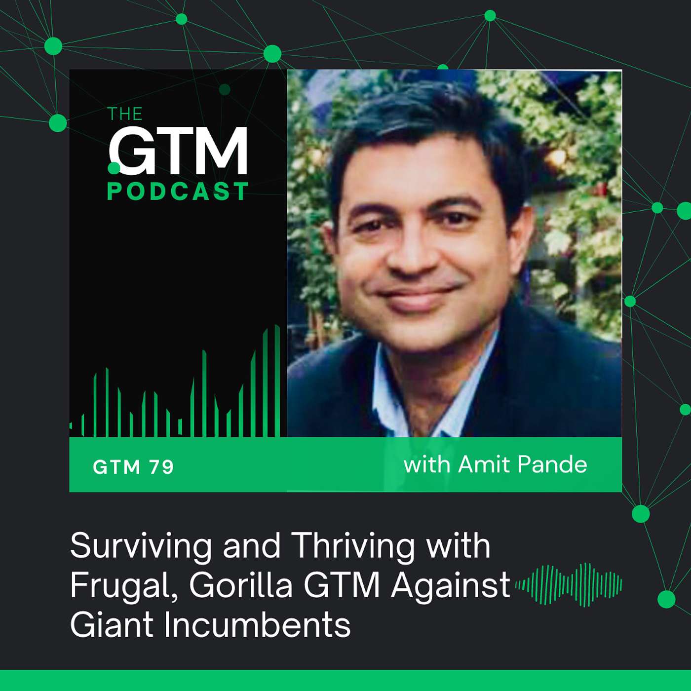 GTM 79: Surviving and Thriving with Frugal, Gorilla GTM Against Giant Incumbents | Amit Pande