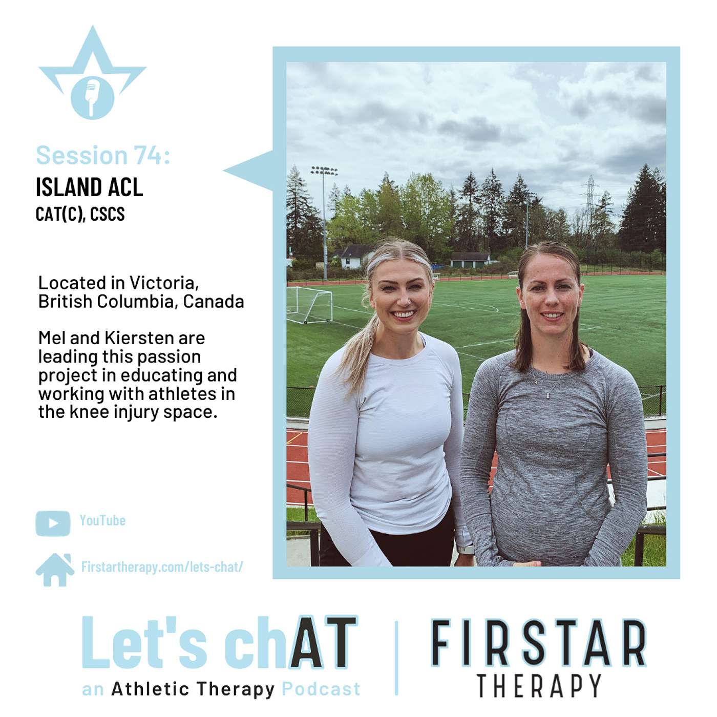 FIRSTAR Let\'s chAT: an Athletic Therapy podcast | Official Podcast of WFATT