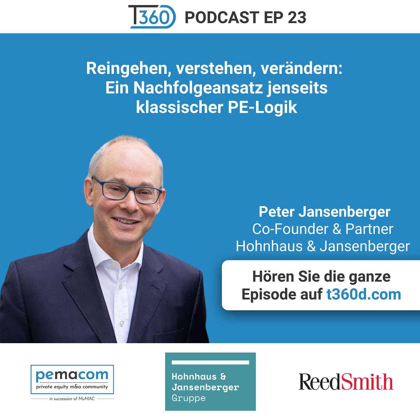 T360D – der Podcast zur Private Equity und M&A Community „pemacom“