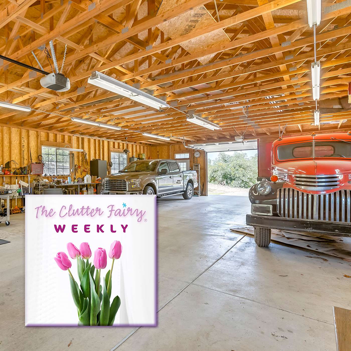 How to Start Decluttering a Large Space—and Other Small Topics - The Clutter Fairy Weekly #305 episode artwork