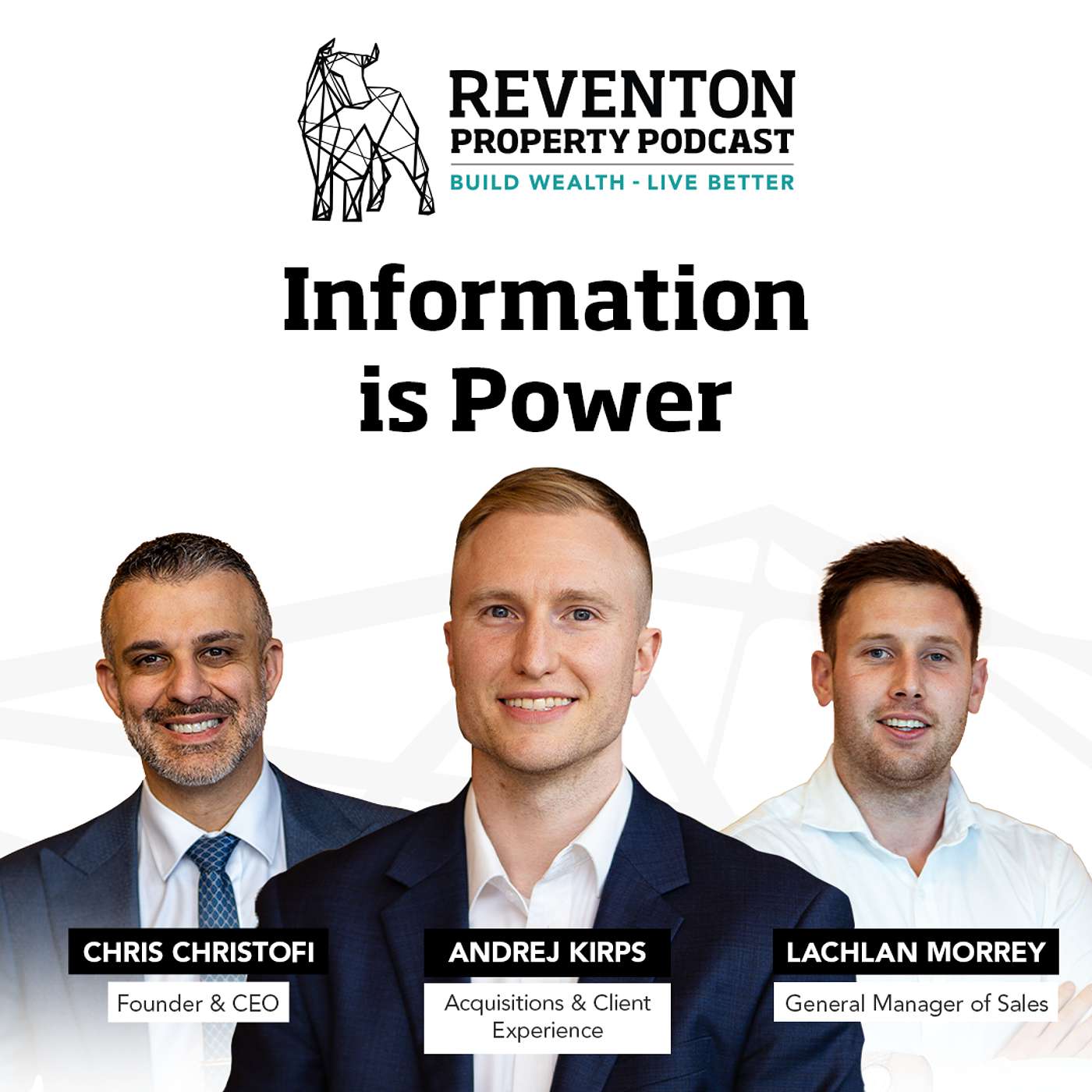 Information is power - Reventon Property Podcast - S01E09 - Ft. Andrej Kirps episode artwork