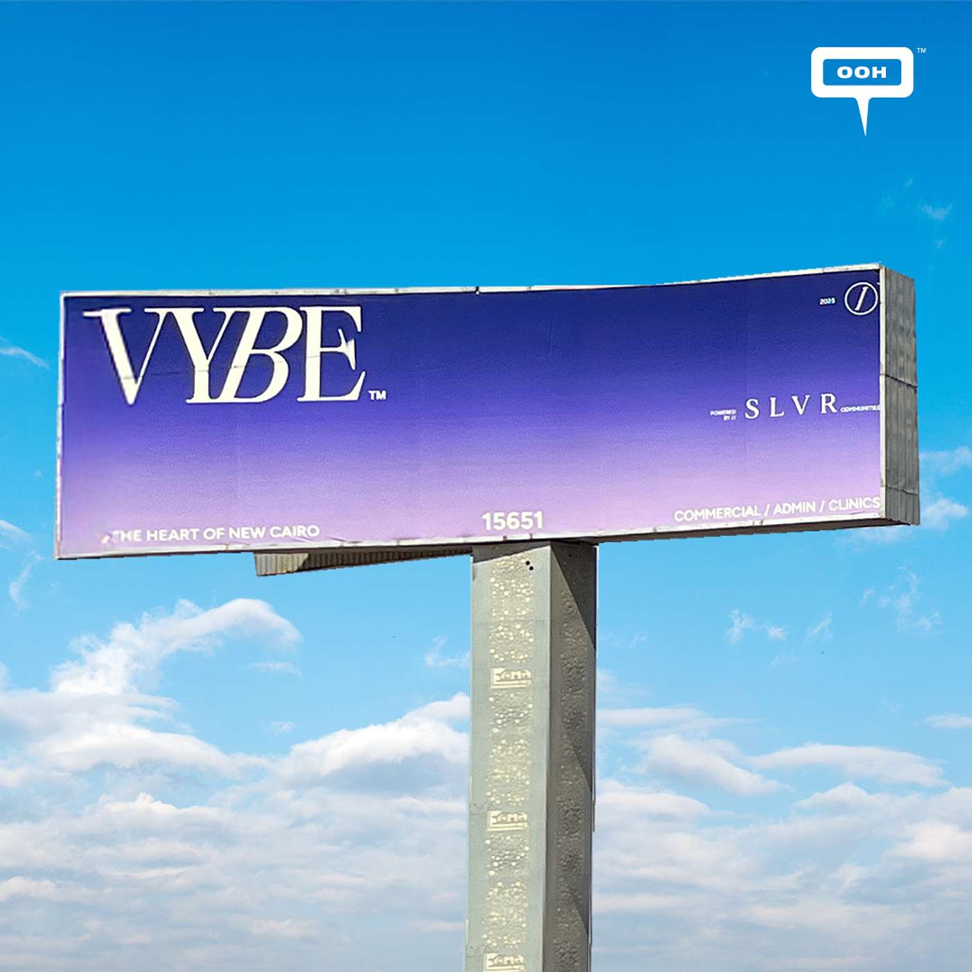 VYBE™ by SLVR Paints the Skyline with Gradient Billboards
