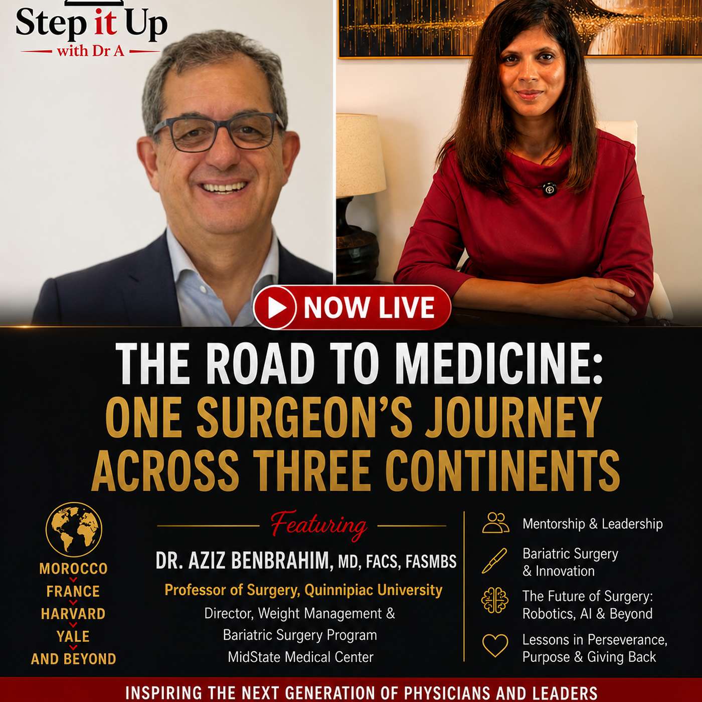 The Road to Medicine: One Surgeon's Journey Across Three Continents episode artwork