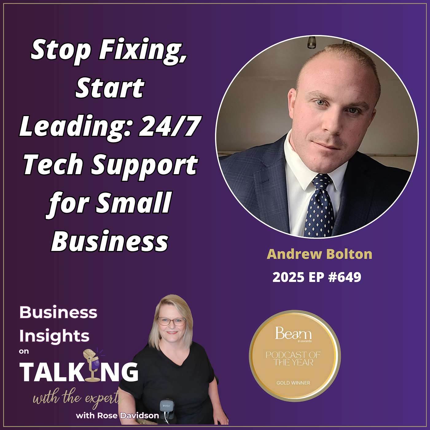 #649 Stop Fixing, Start Leading: 24/7 Tech Support for Small Business #649 Stop Fixing, Start Leading: 24/7 Tech Support for Small Business