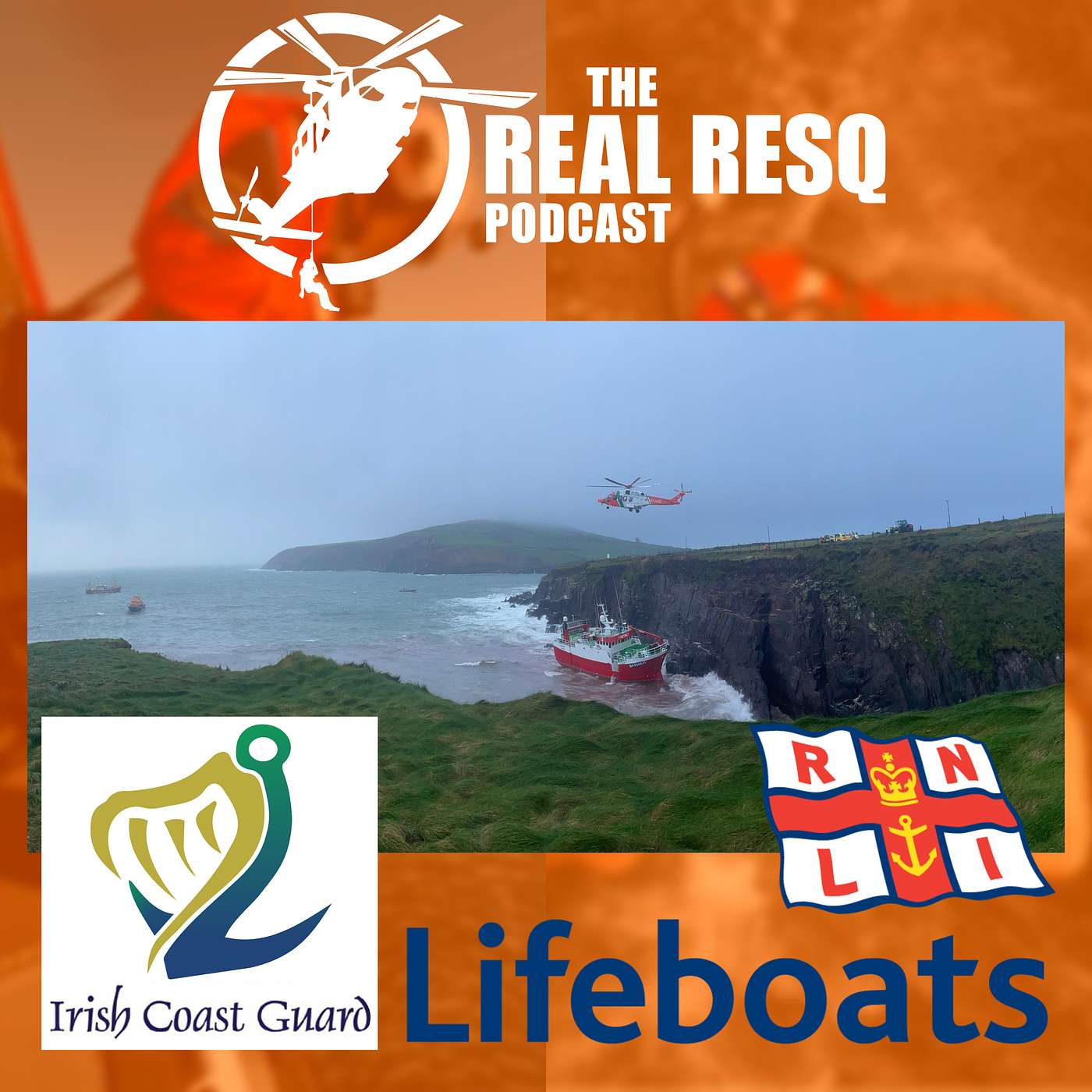 Episode 263: Irish Coast Guard and RNLI Save 14 from the Fishing Vessel FASTNET