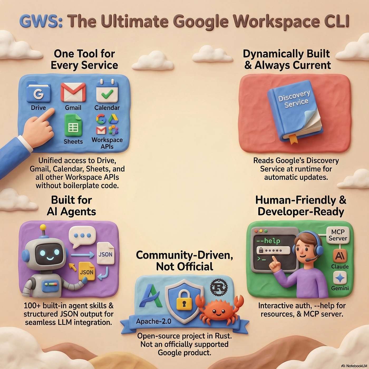 Google Workspace CLI: Dynamic Command-Line for Humans and Agents