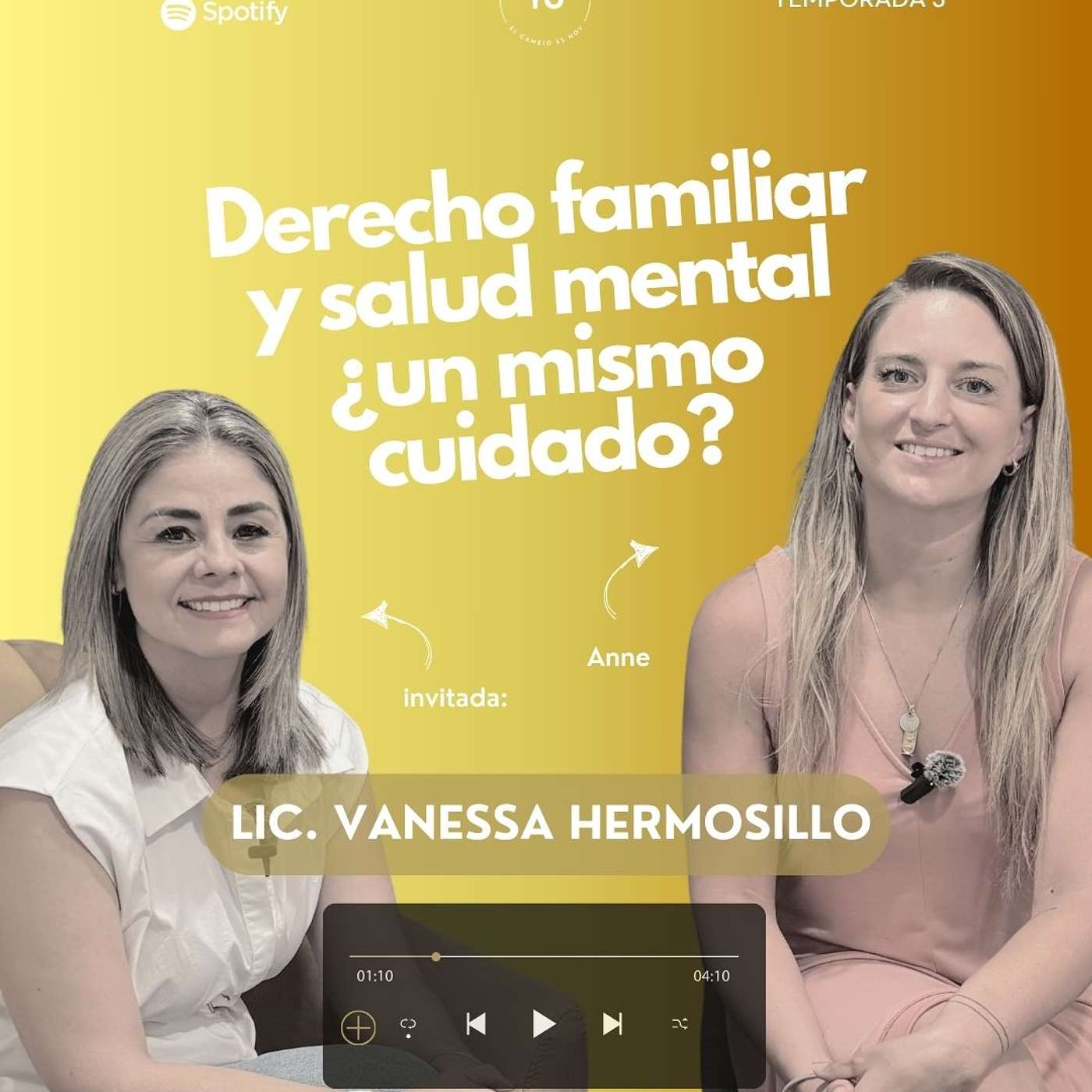 Ep. 62 ¿Cómo se puede ejercer el Derecho Familiar con una mirada de salud mental? Ft. Lic. Vanessa Hermosillo Domínguez episode artwork
