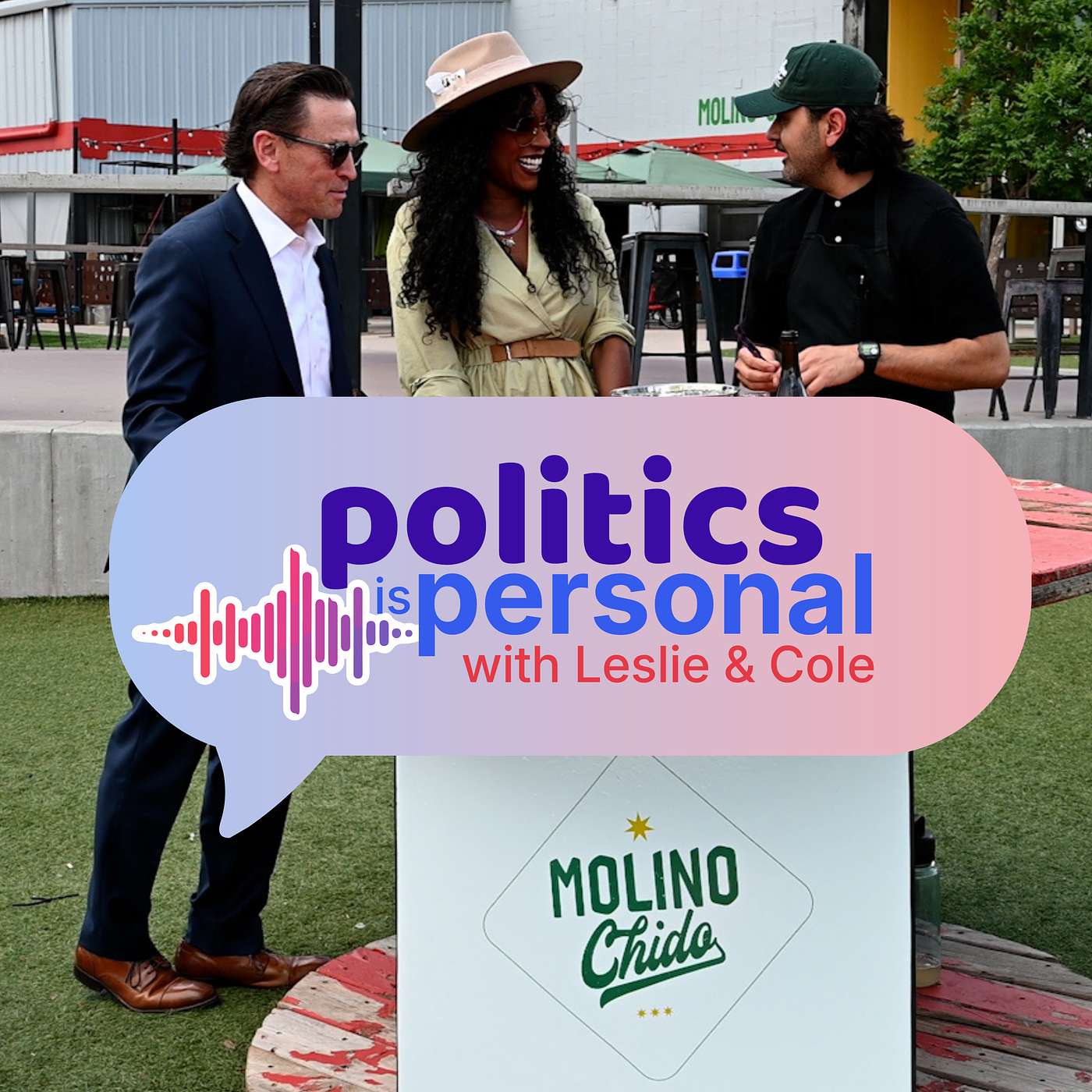Ep 5 Pattie Gonia, Pride, Wine with Michael Diaz de Leon | Politics is Personal episode artwork