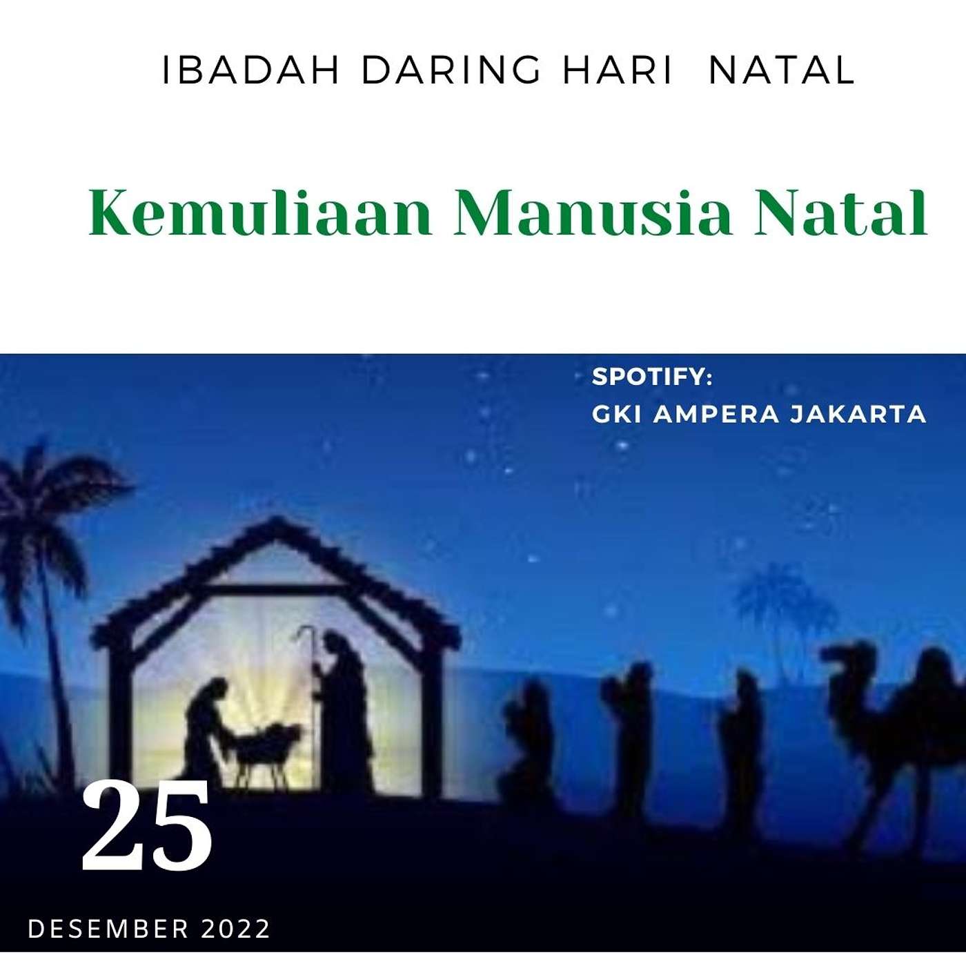 Ibadah Daring Minggu (25 Desember 2022) NATAL episode artwork
