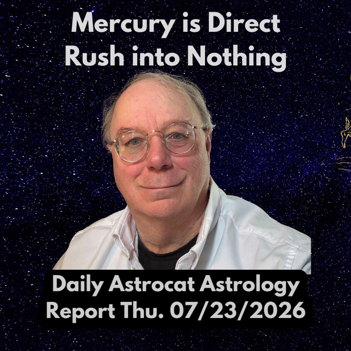 Mercury is Direct! Rush Nothing! Long Void of Course Requires Poolside Margaritas! episode artwork