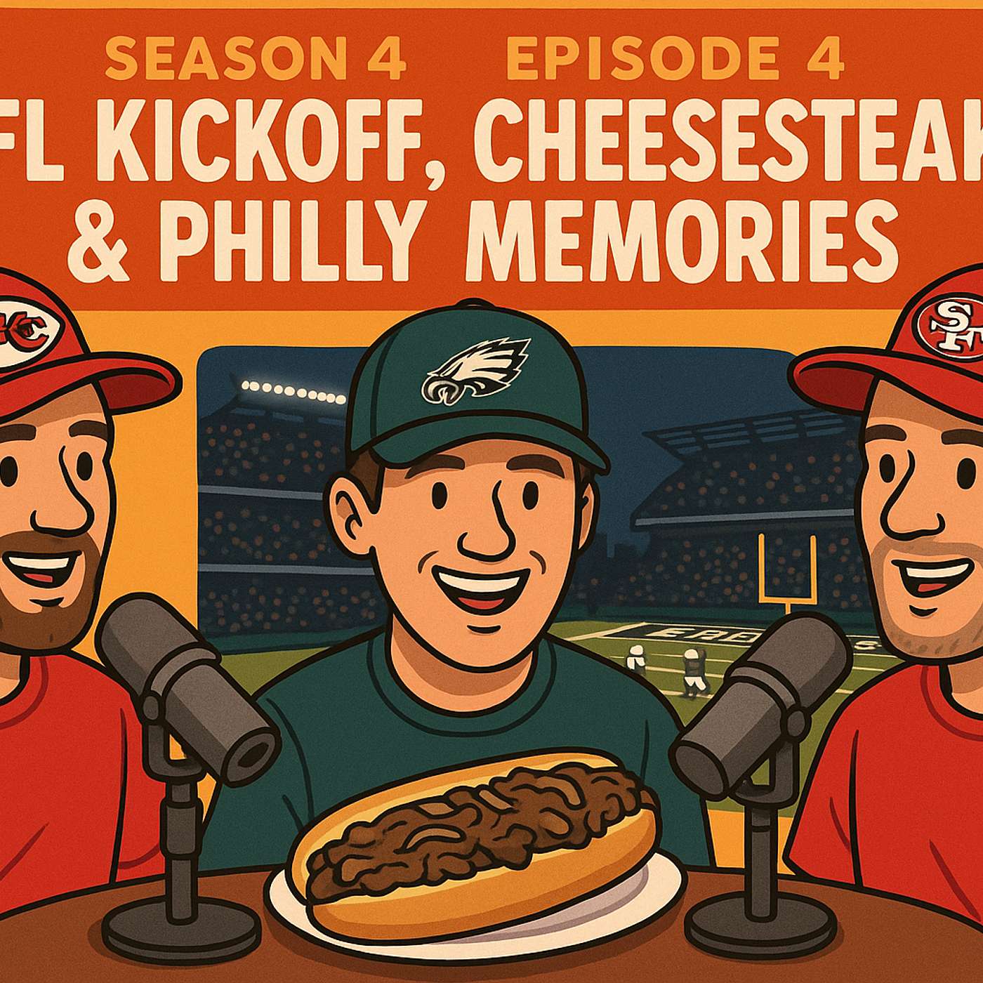The Brothers Camper S04-04 - NFL Kickoff, Cheesesteaks & Philly Memories episode artwork
