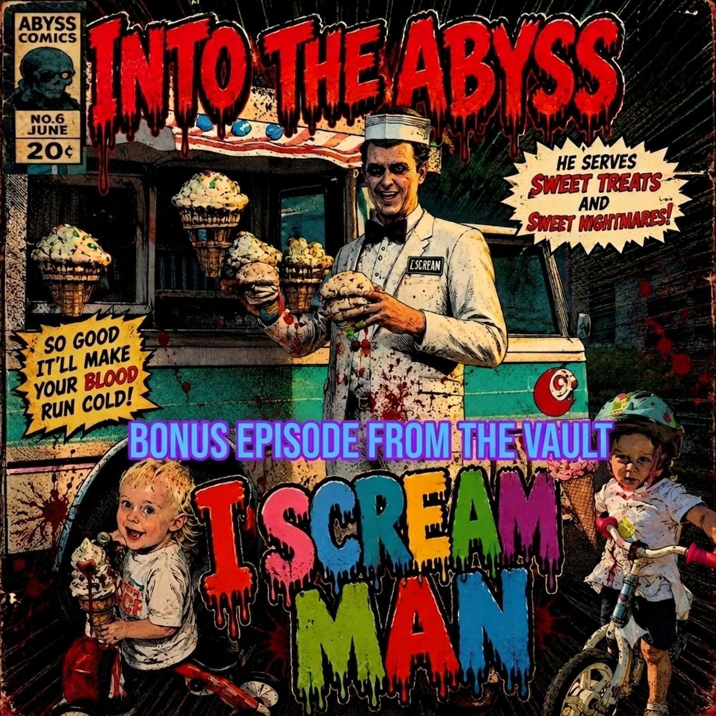 The I Scream Man (a crypt re-release) episode artwork