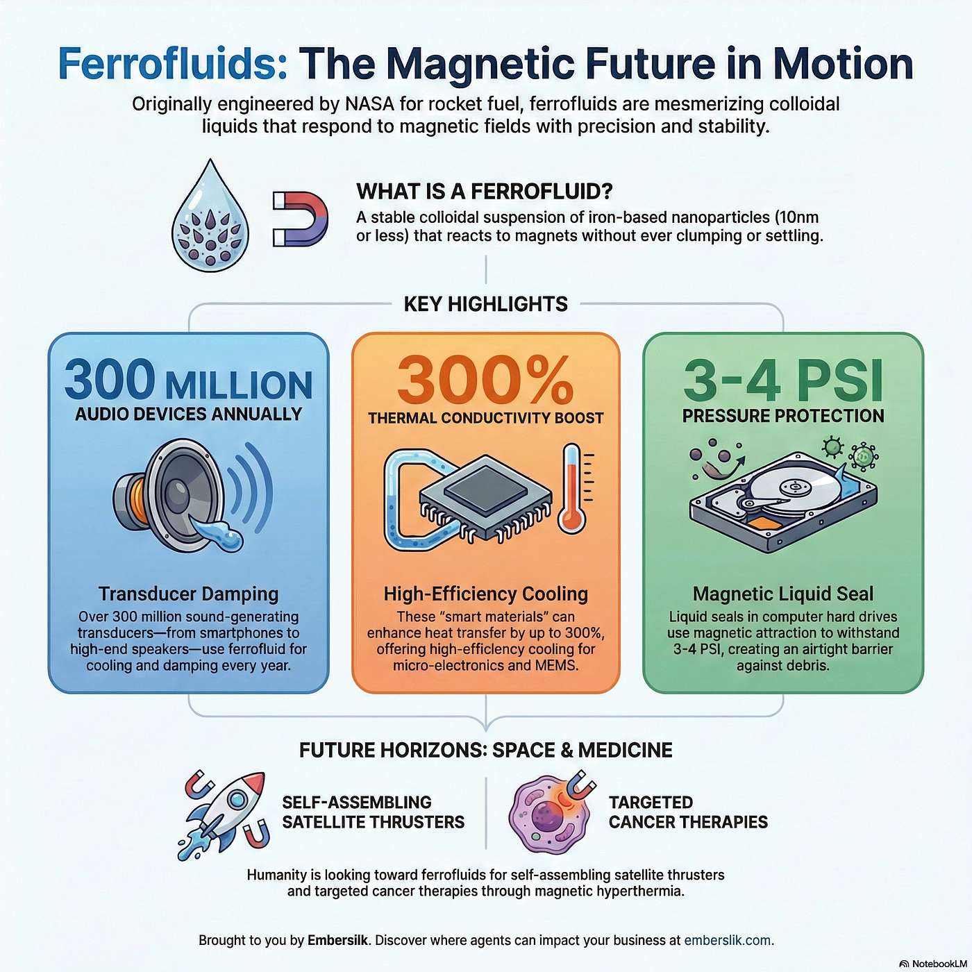 Liquid Magnets: The Science, History, and Future of Ferrofluids episode artwork