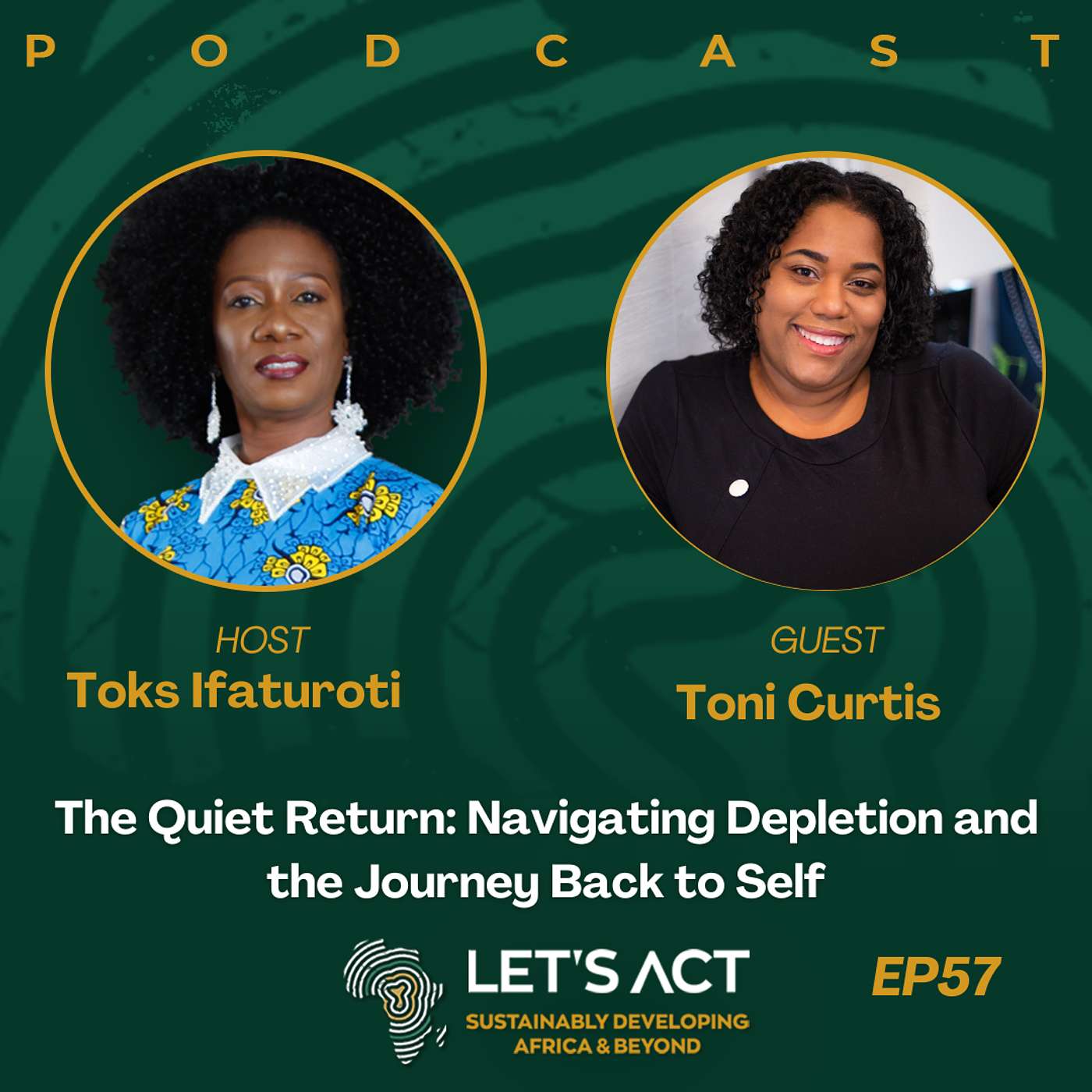 Ep. 57 The Quiet Return: Navigating Depletion and the Journey Back to Self episode artwork