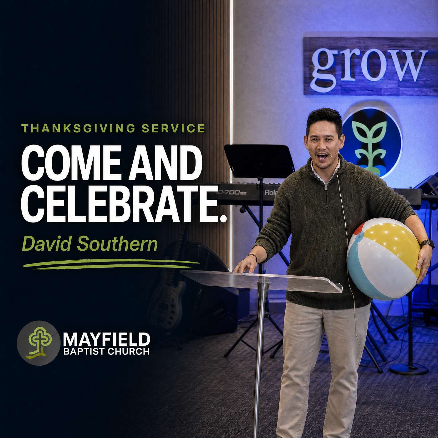 Come And Celebrate - Thanksgiving Service (David Southern) episode artwork