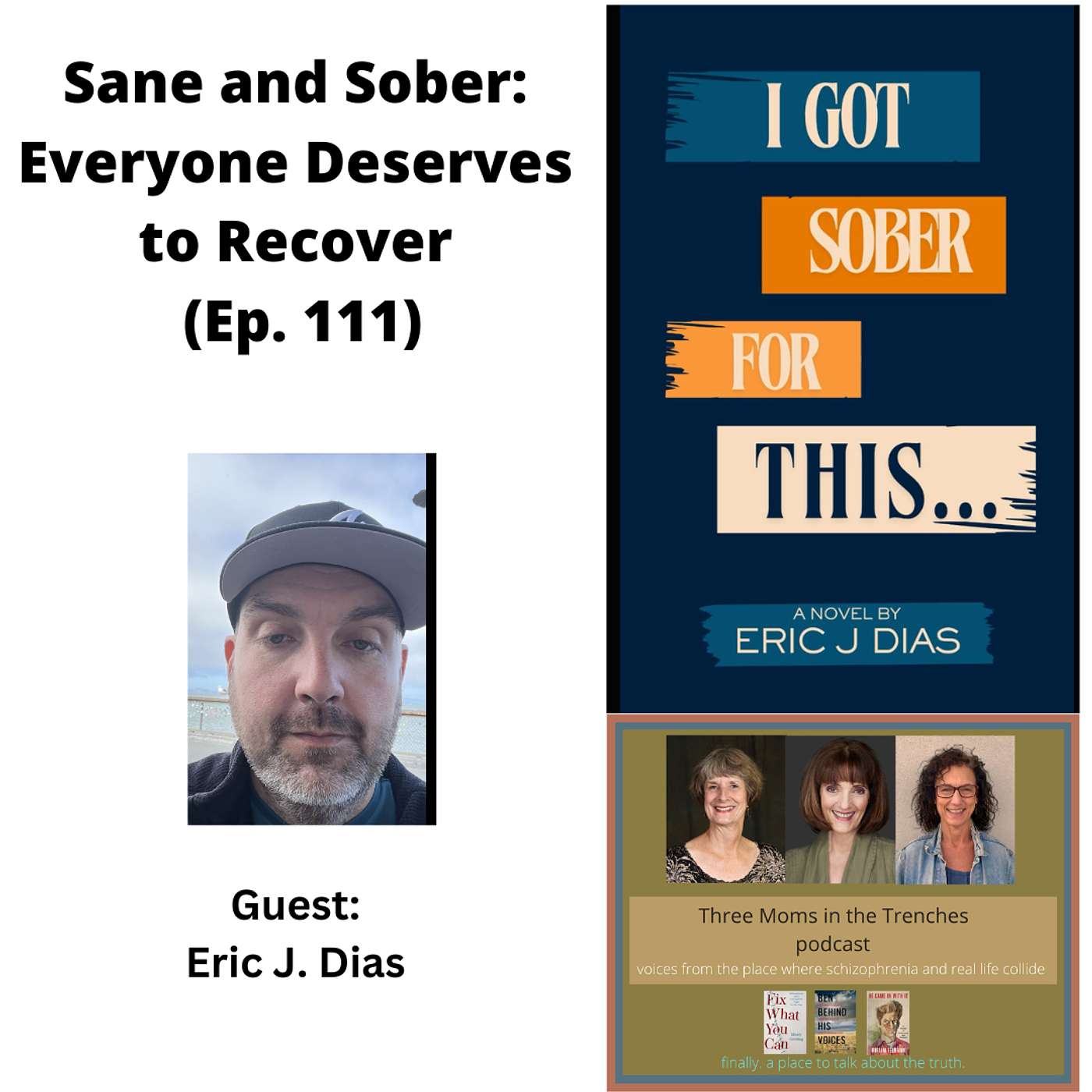 Sane and Sober: Everyone Deserves to Recover (Ep. 111) - Guest, Eric J Dias