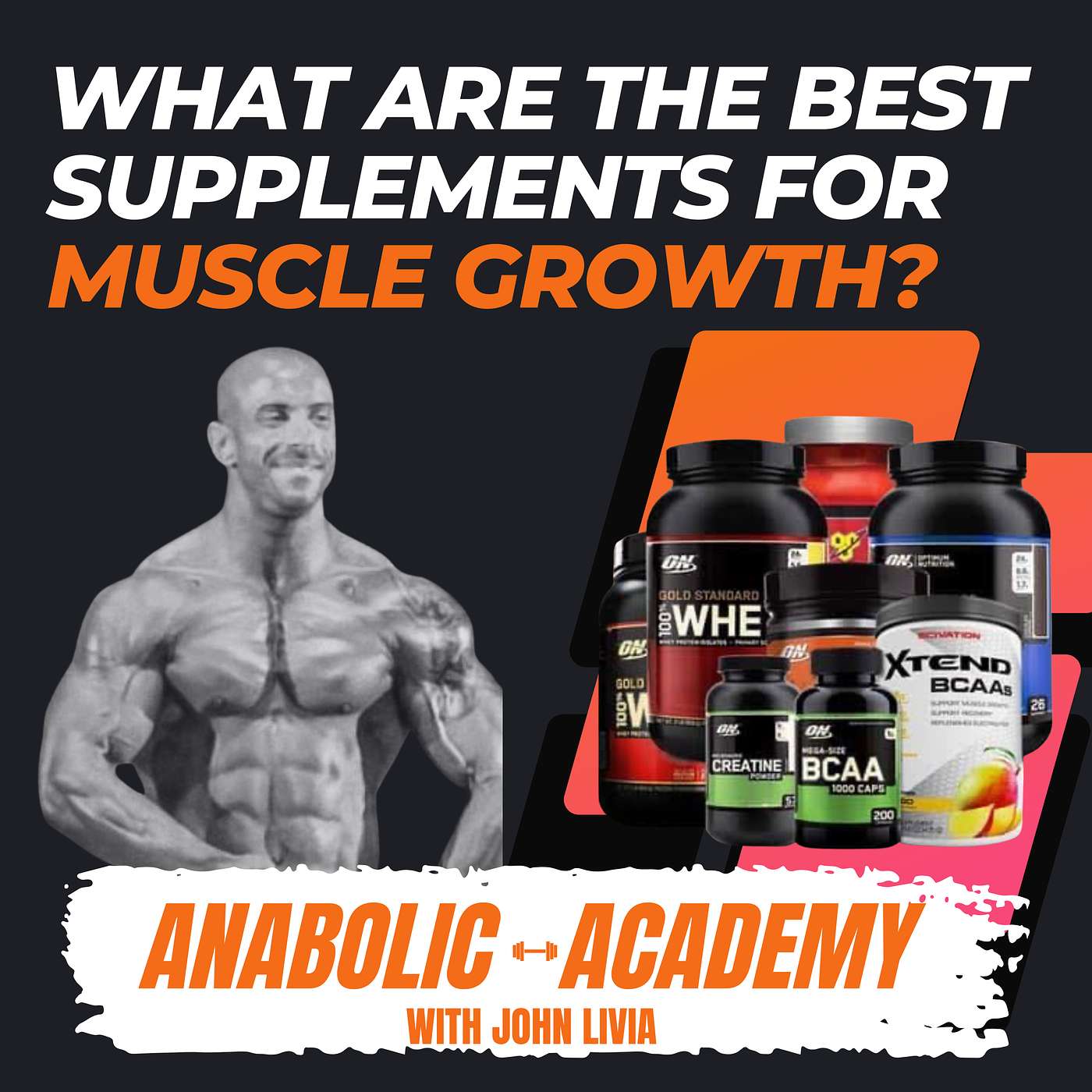 Anabolic Academy with John Livia: What are the best supplements for muscle growth?