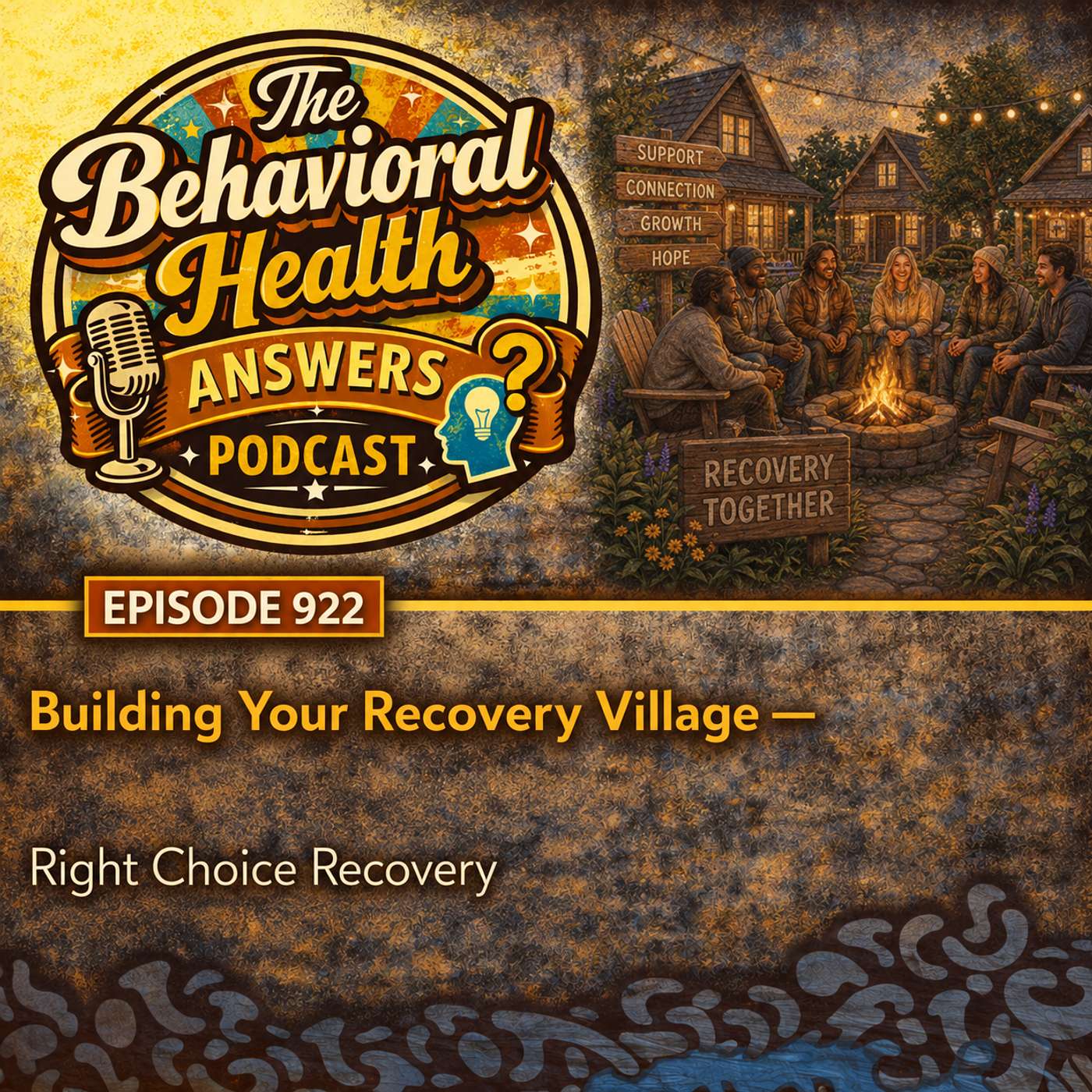 Episode 922: Building Your Recovery Village | Right Choice Recovery episode artwork