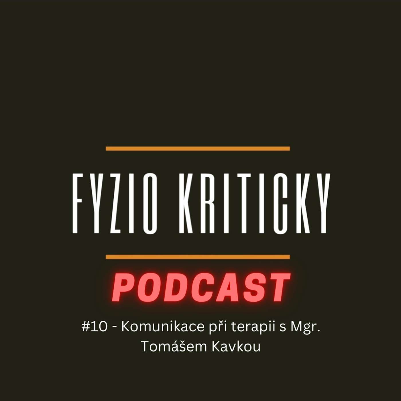 #10 - Komunikace při terapii s Mgr. Tomášem Kavkou episode artwork