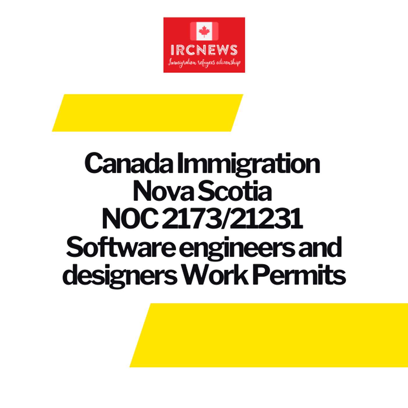 Canada Immigration Nova Scotia NOC 2173/21231 Software engineers and designers Work Permits