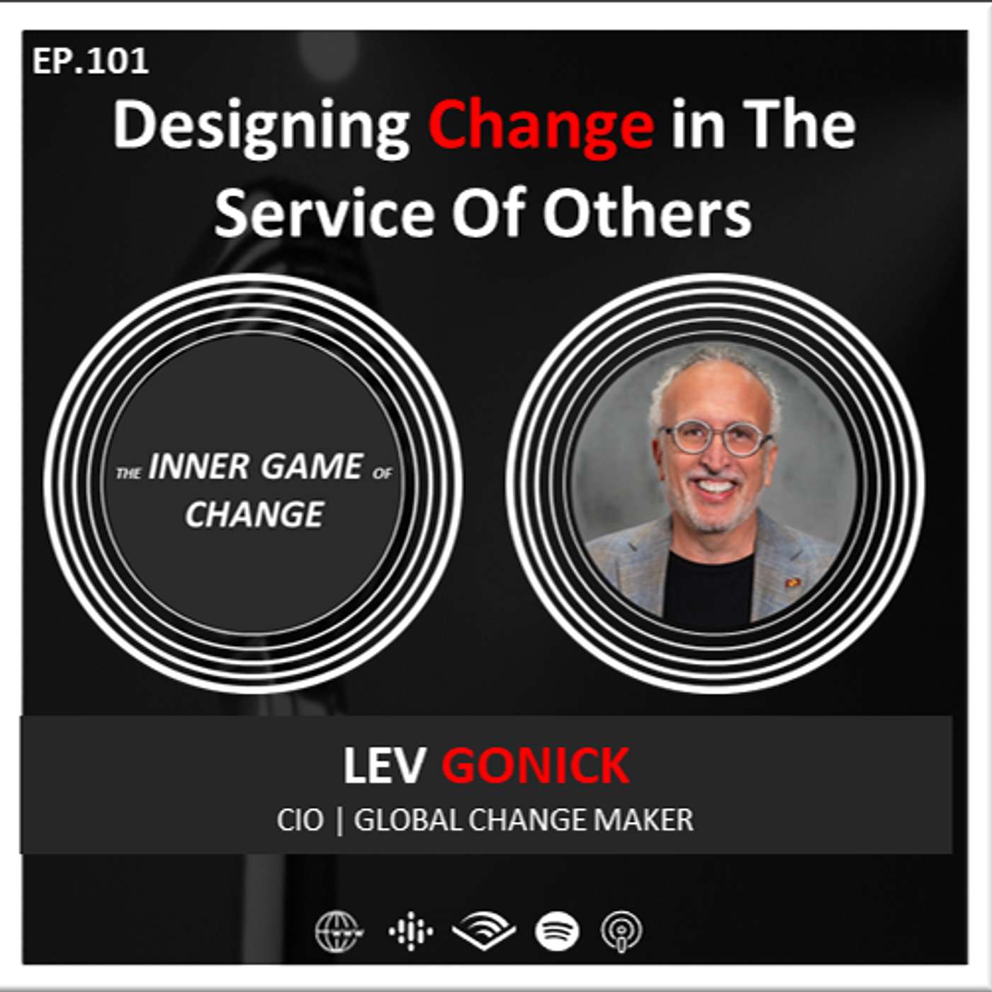 E101 - Designing Change In The Service Of Others - Podcast With Lev Gonick E101 - Designing Change In The Service Of Others - Podcast With Lev Gonick