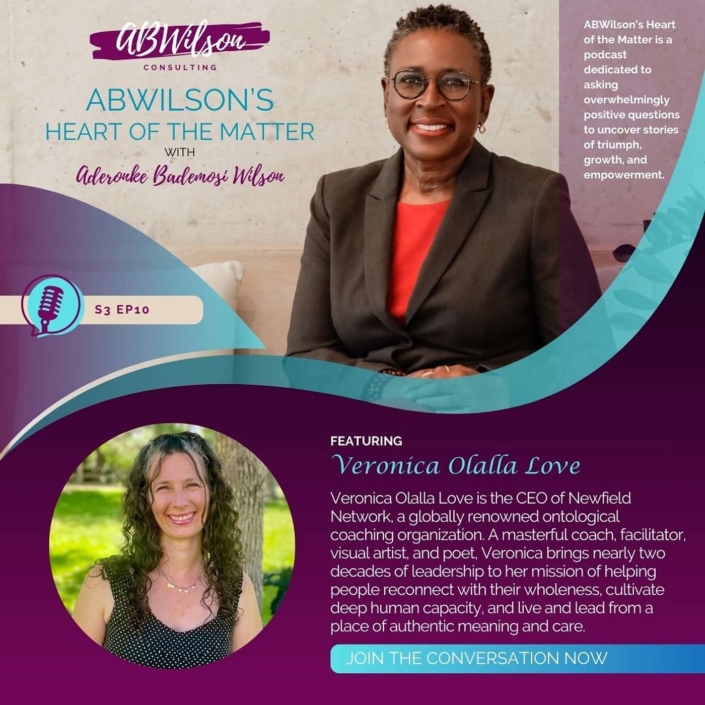 S3 Ep10. Humanity in Practice: Conversations on Belonging, Courage, and Deep Care with Veronica Olalla Love episode artwork