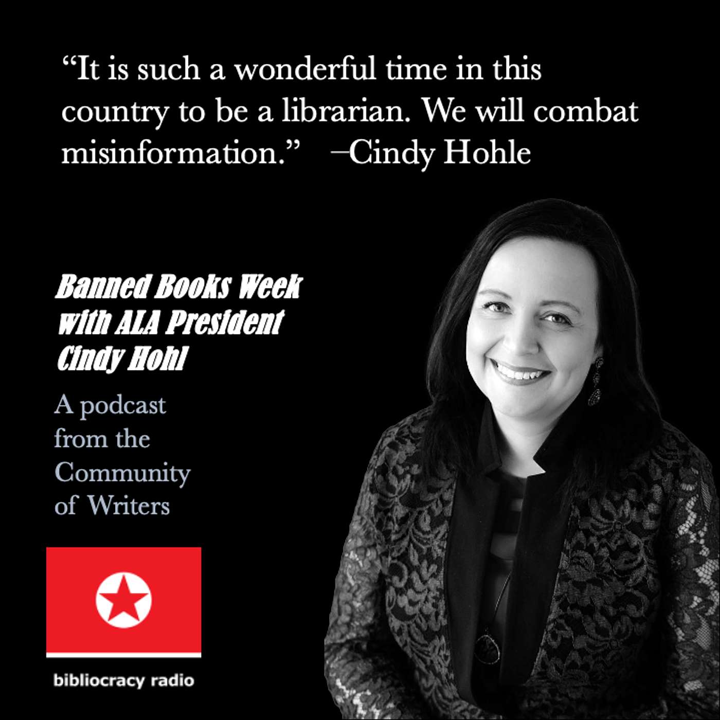 Bibliocracy Radio: Banned Books Week with ALA President Cindy Hohl episode artwork