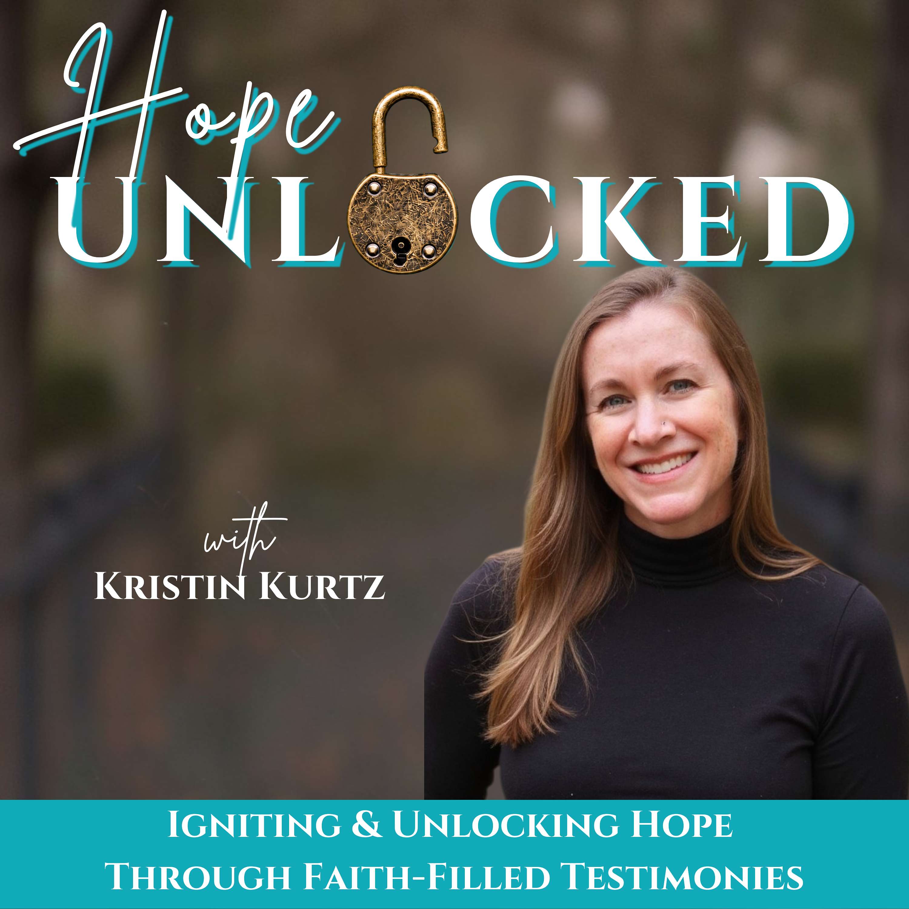 Hope Unlocked 🔑 | Christian Testimonies, Hope & Healing, Faith-Based Inspiration, Purpose & Calling, Kingdom Business & Ministry Artwork