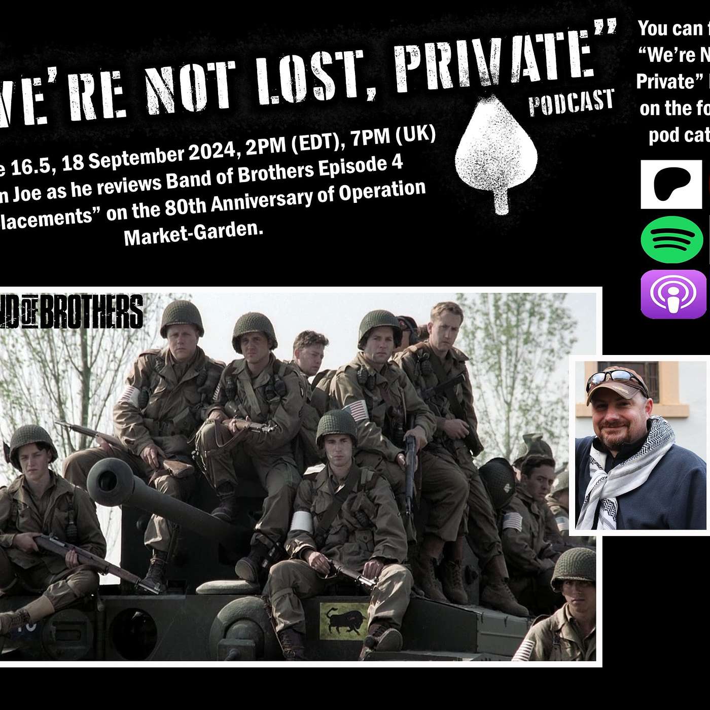 EP16.5 - Band of Brothers Episode 4 "Replacements" Discussion episode artwork