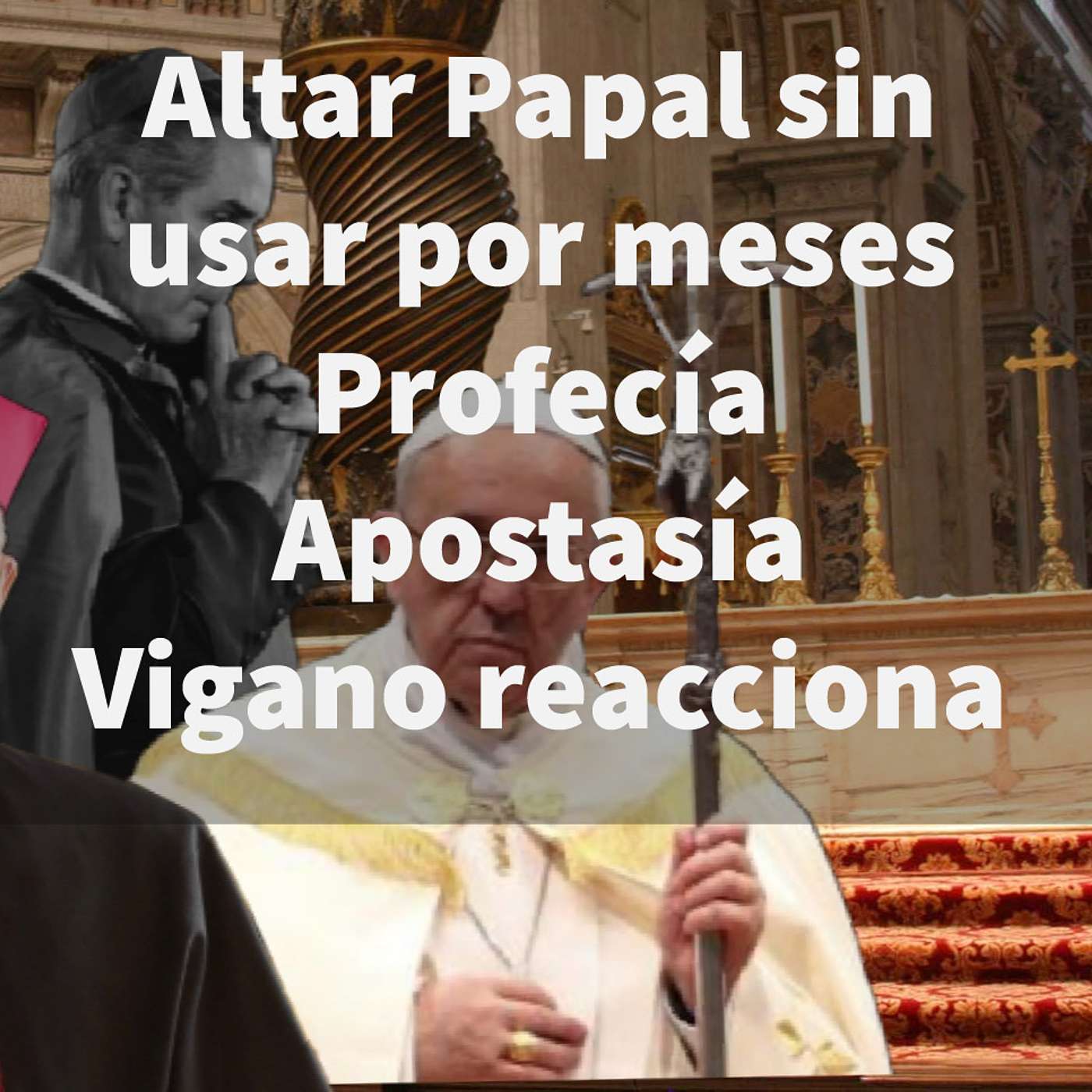 Episodio 419: 😩 Altar Papal sin usar por meses 🌿 Planta Pachamama😱  Profecía Apostasía 👏 Vigano reacciona episode artwork
