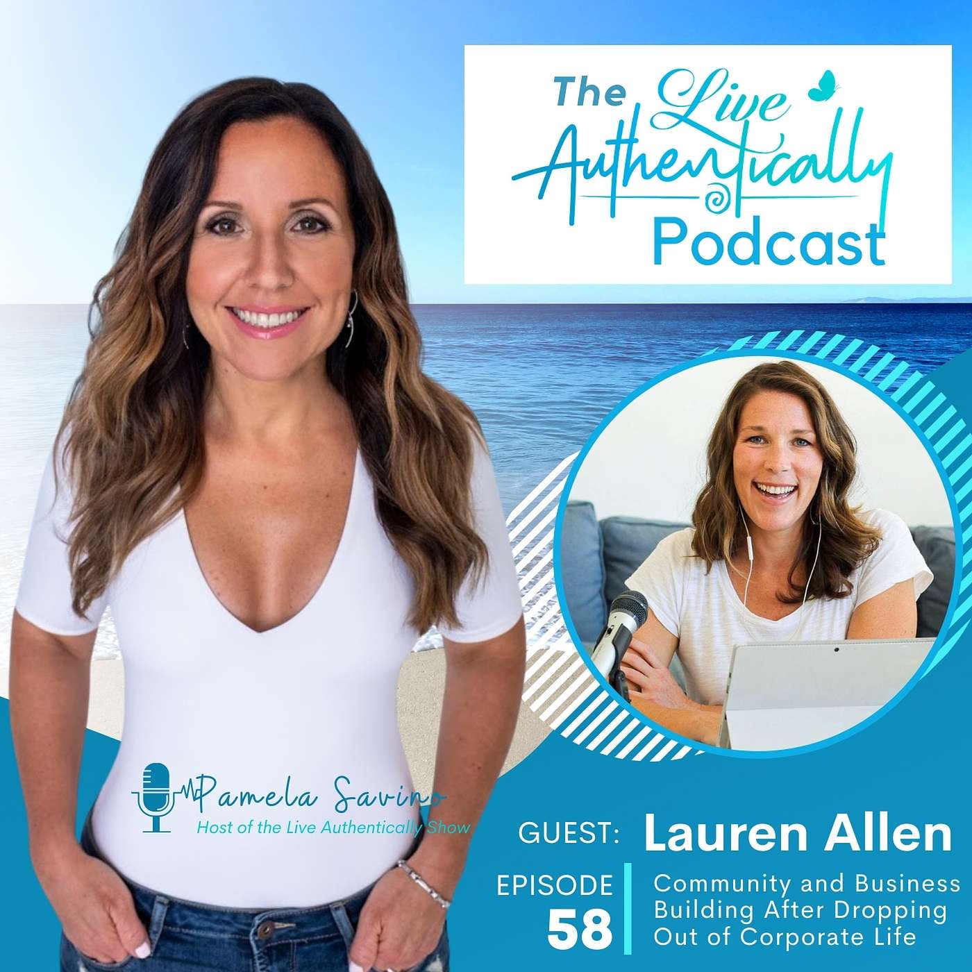 Episode 58: Community and Business Building After Dropping Out of Corporate Life with Lauren Allen episode artwork