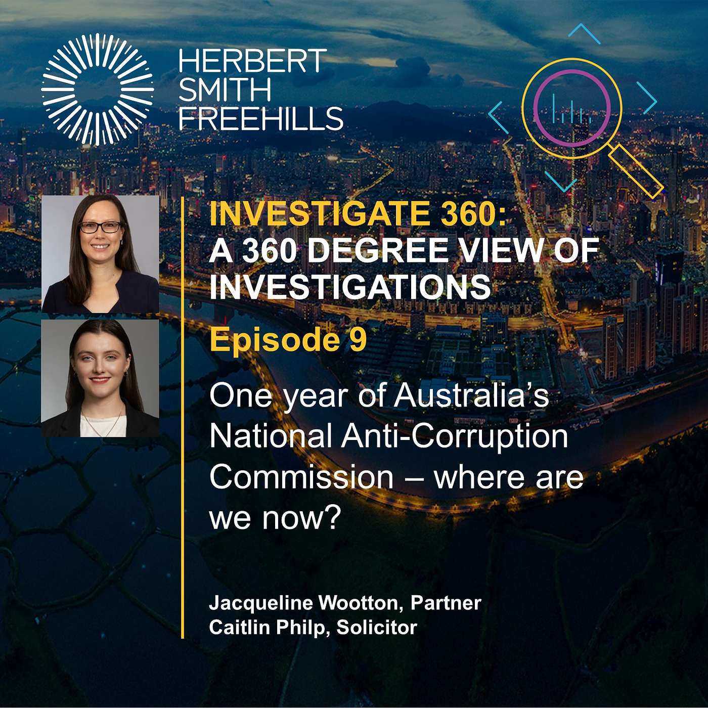 Investigate 360: EP9 – One year of Australia’s National Anti-Corruption Commission – where are we now? episode artwork