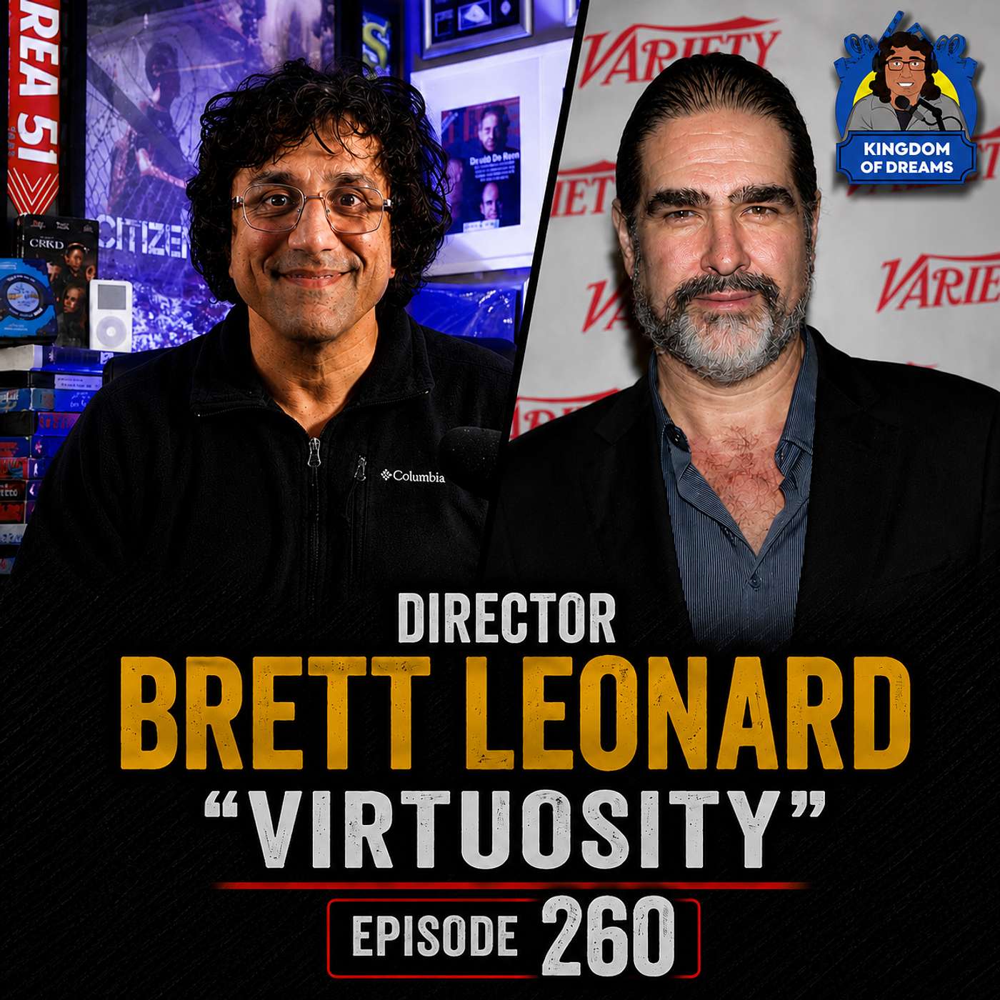 EP 260 – Director Brett Leonard on "Virtuosity" - Russell Crowe & Denzel Washington episode artwork