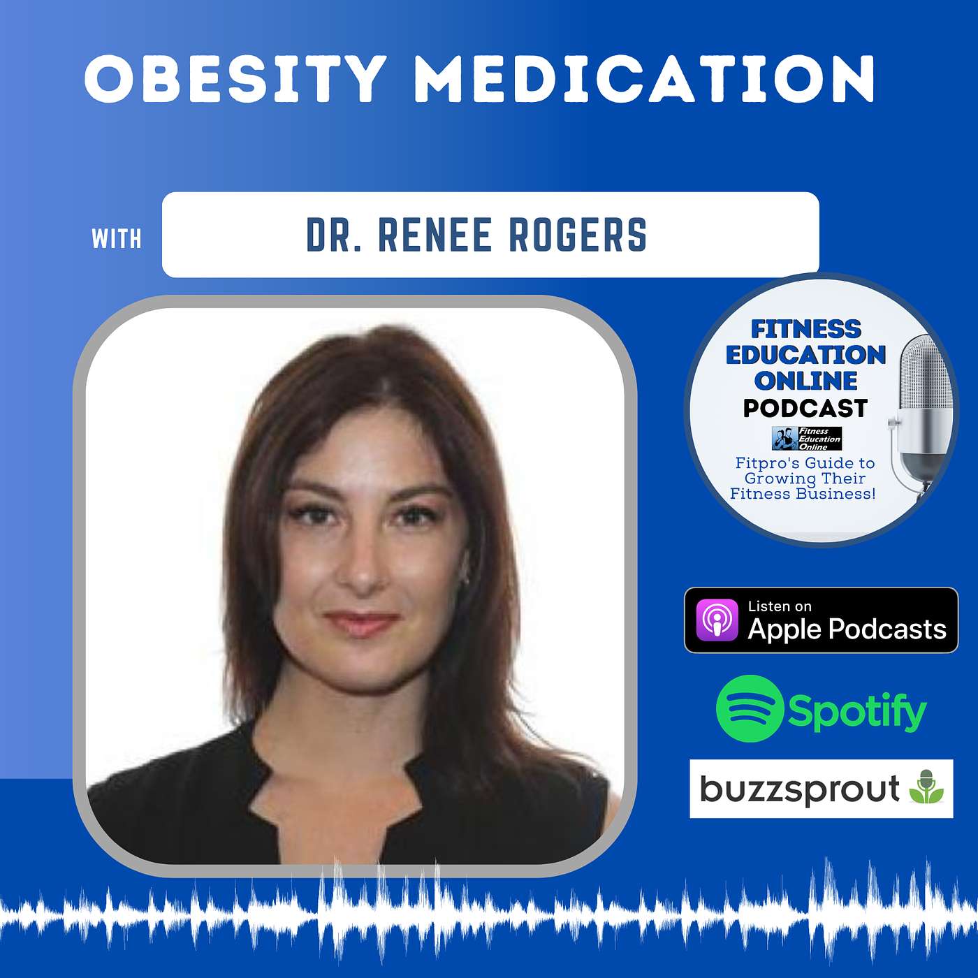 Fitness Education Online Podcast I For Personal Trainers, Fitness Professionals, Gym Owners & the Fitness Industry - Ep 324: Obesity Medication with Renee Rogers