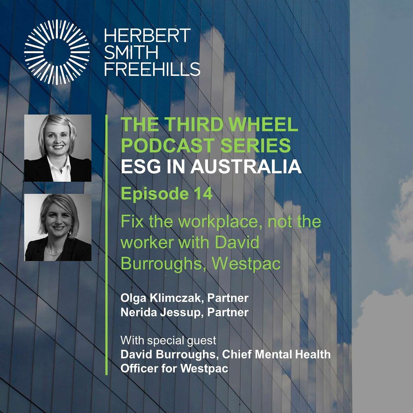 The Third Wheel (ESG Australia) EP14: Fix the workplace, not the worker episode artwork