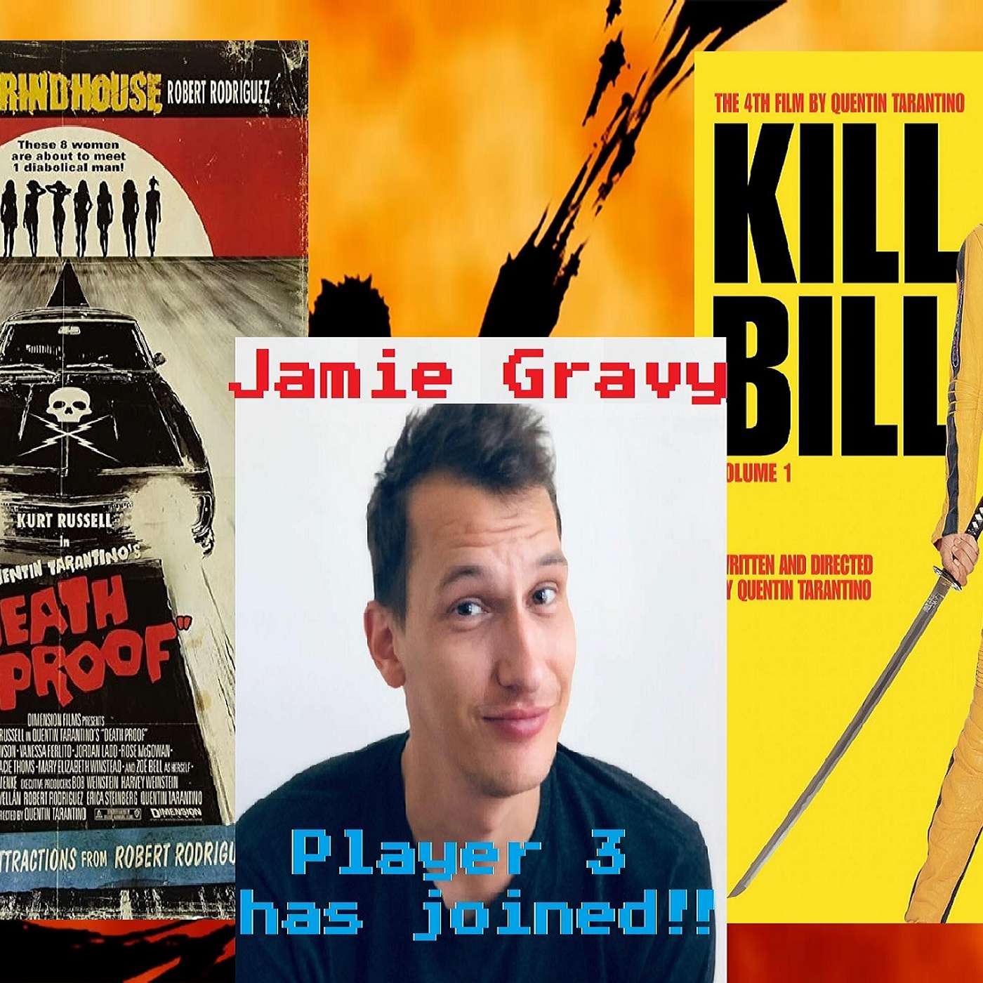 #013: Death Proof vs. Kill Bill vol.1 [with Jamie Gravitt] episode artwork