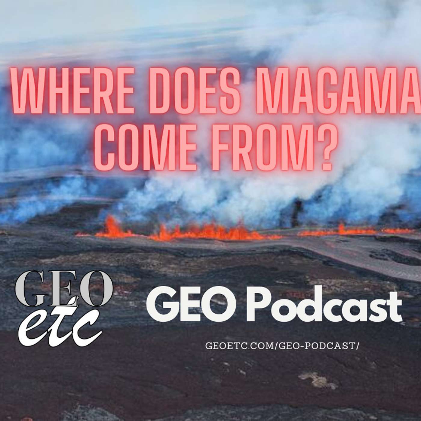 Where does magma come from?