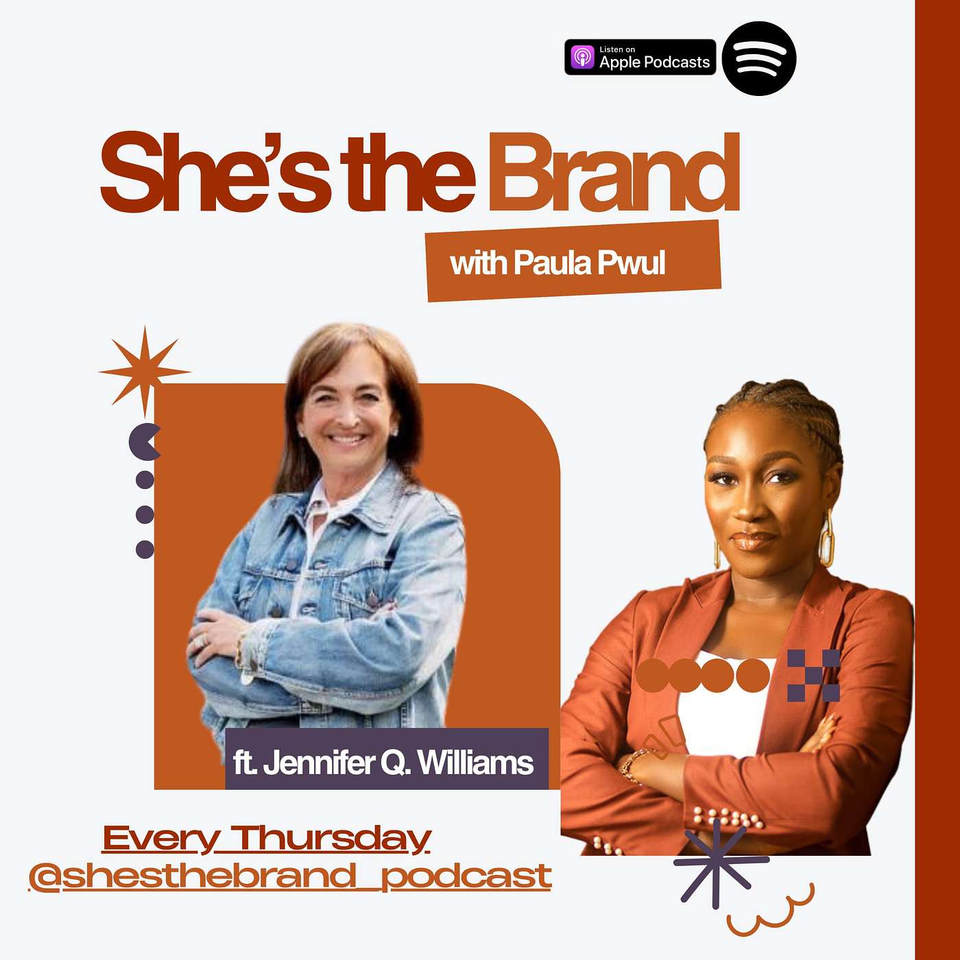 She\'s the brand