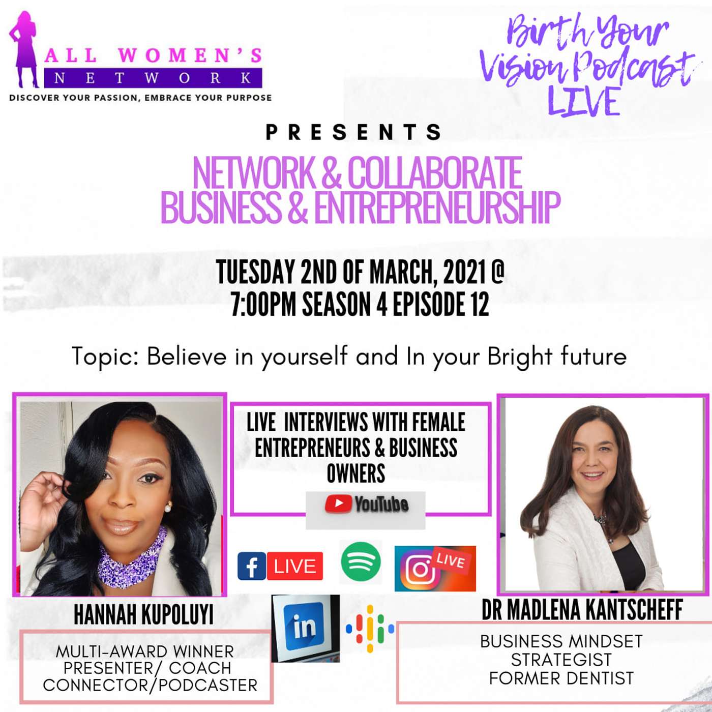 BIRTH YOUR VISION PODCAST