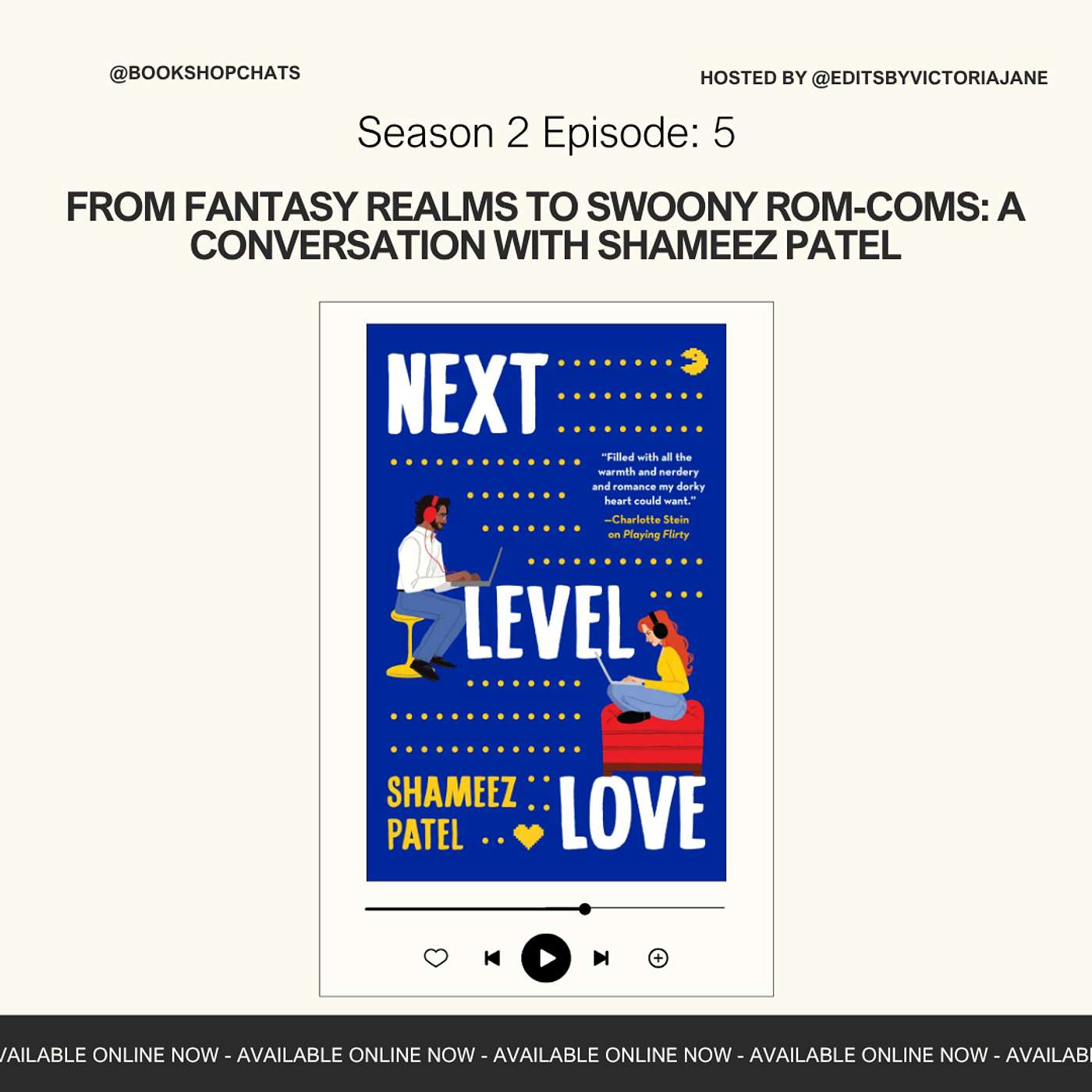 From Fantasy Realms to Swoony Rom-Coms: A Conversation with Shameez Patel