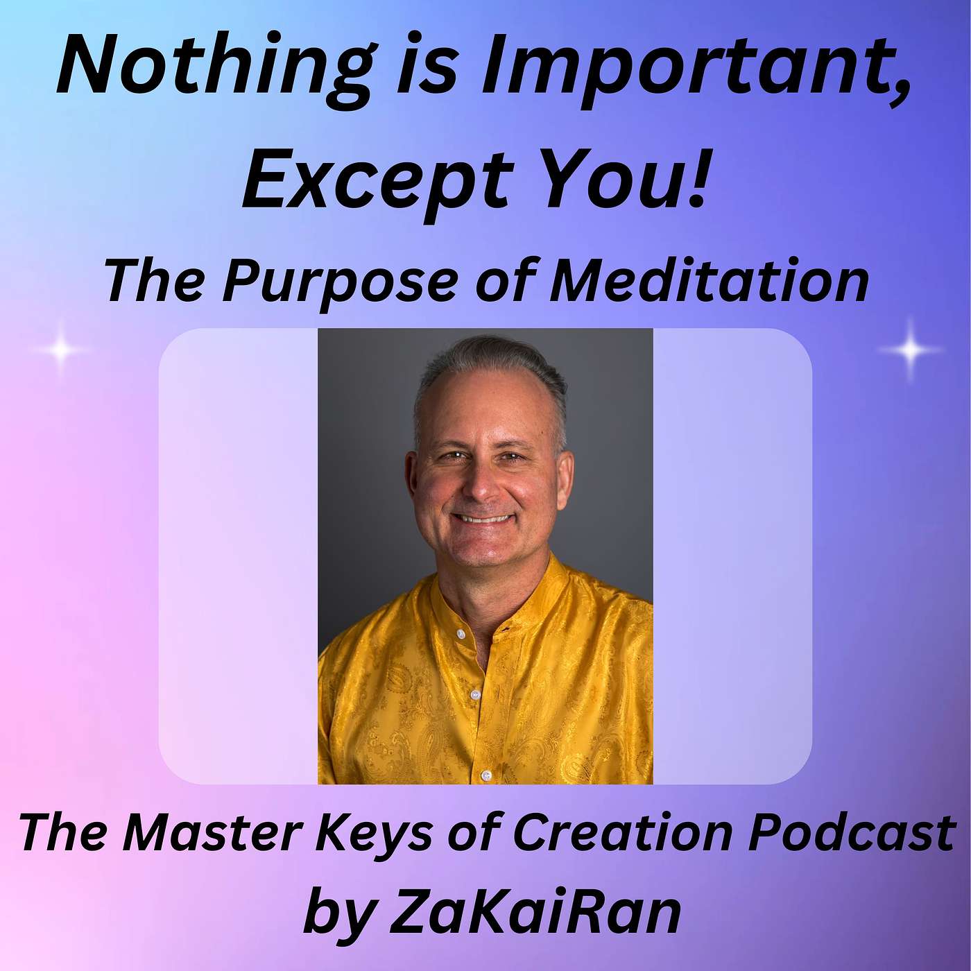 Nothing is Important, Except You!