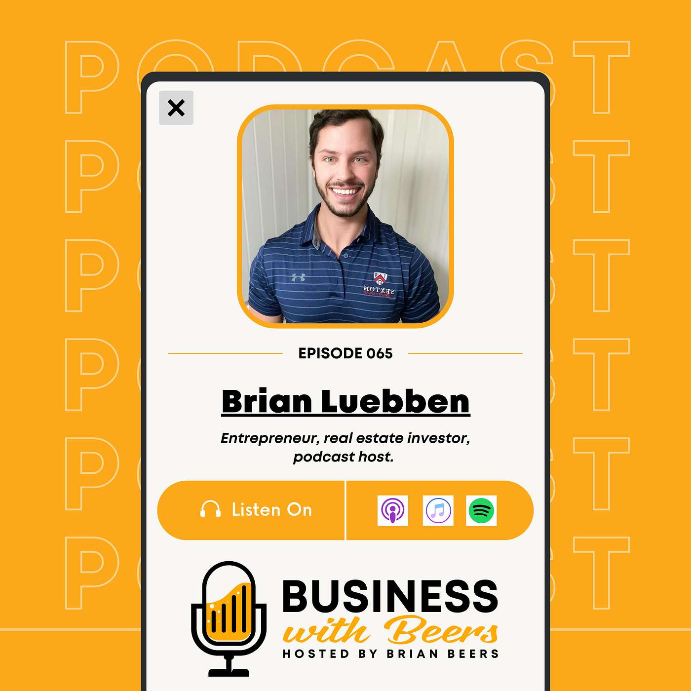 Building Passive Income for Freedom with Brian Luebben |  Ep 65